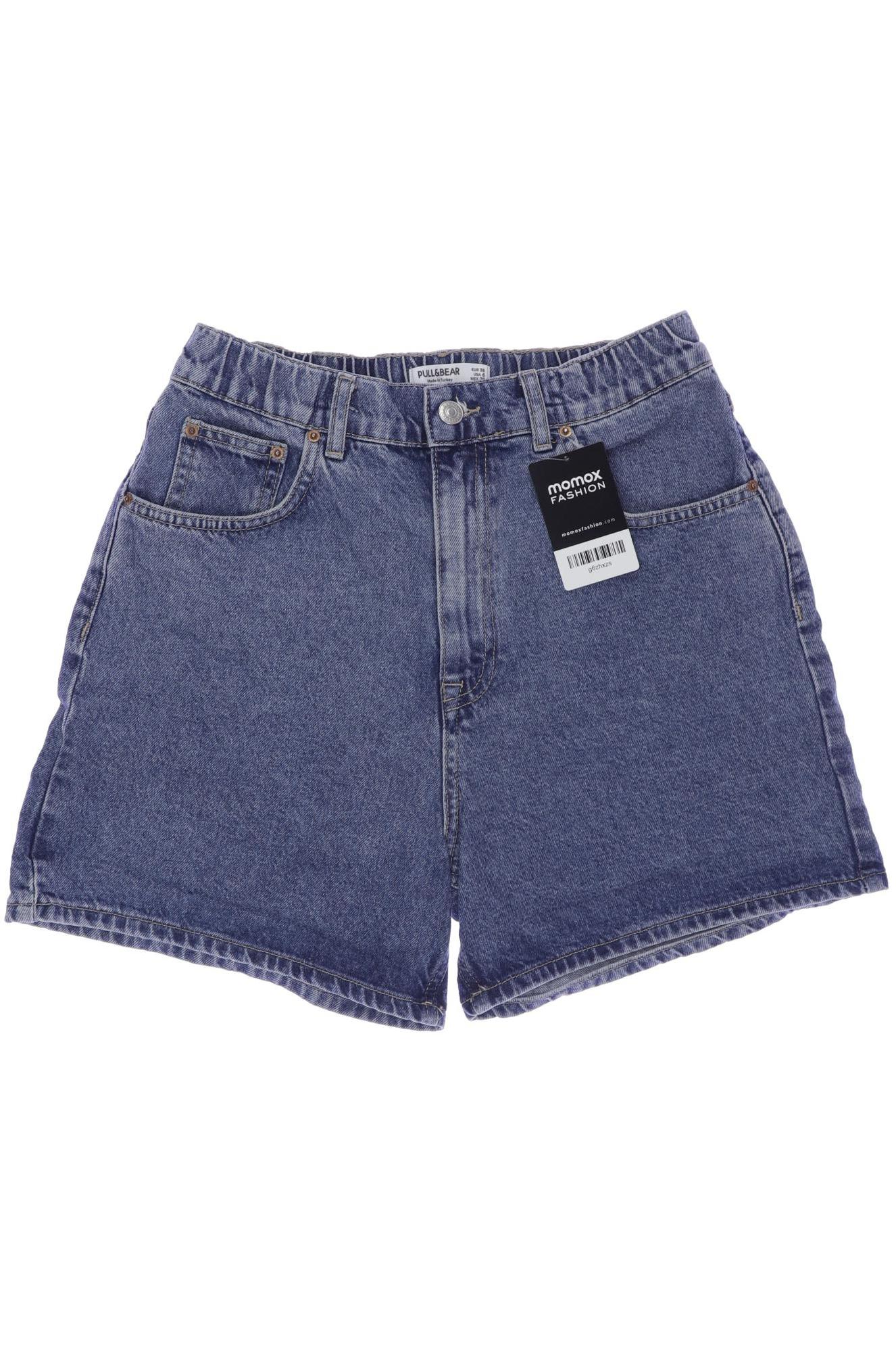 

Pull & Bear Damen Shorts, blau, Gr. 38