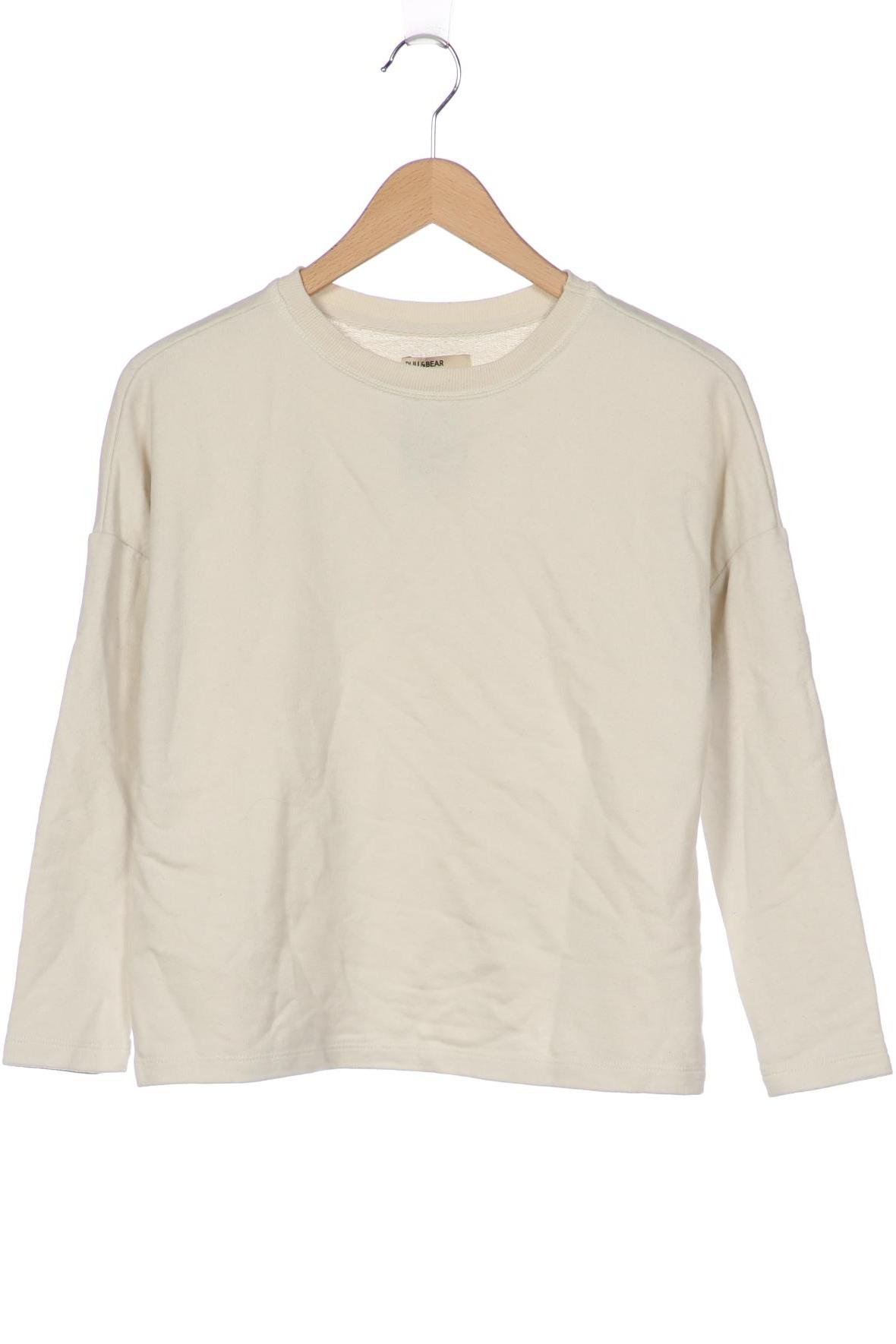 

Pull & Bear Damen Sweatshirt, cremeweiß, Gr. 34