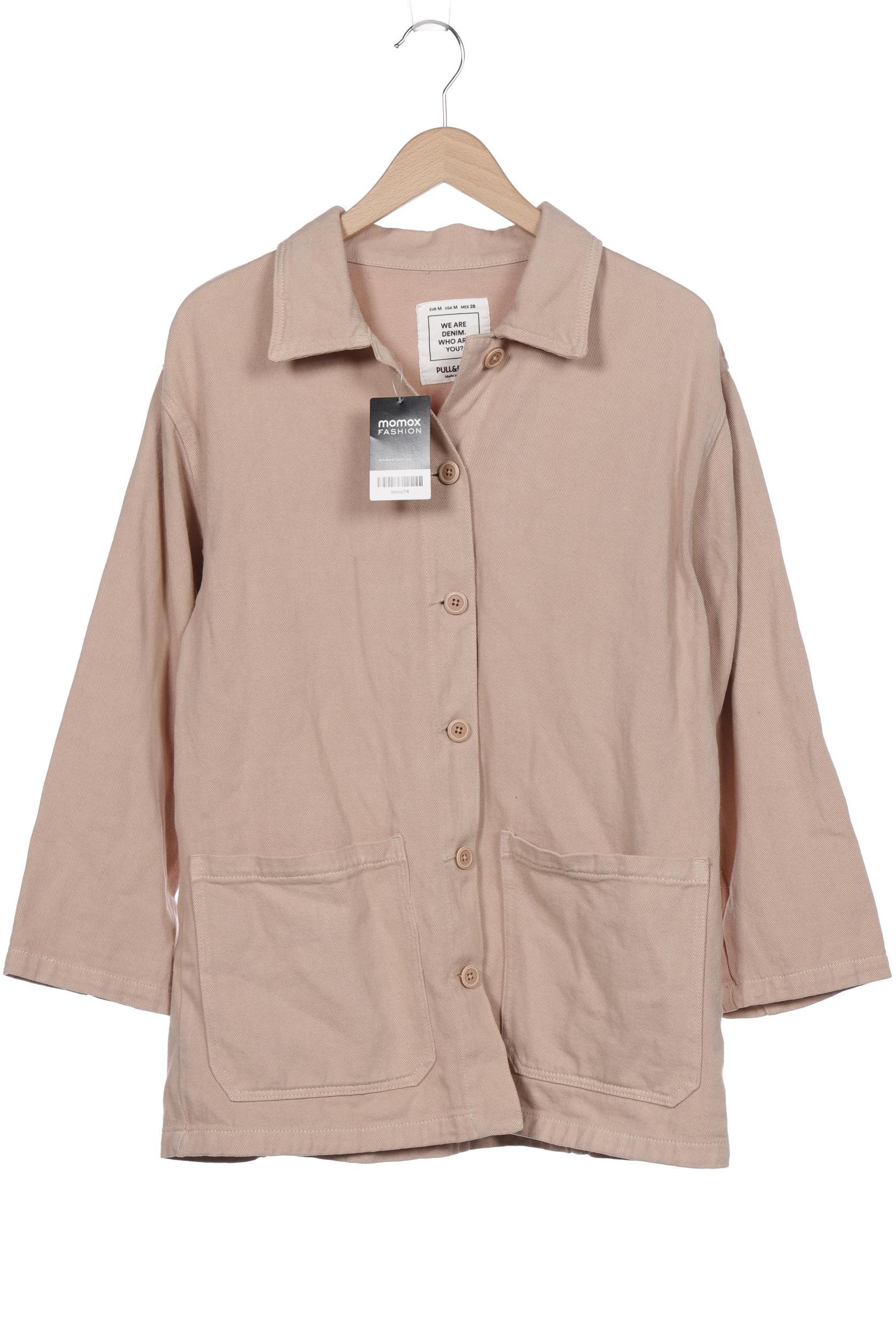 

Pull & Bear Damen Jacke, beige, Gr. 38