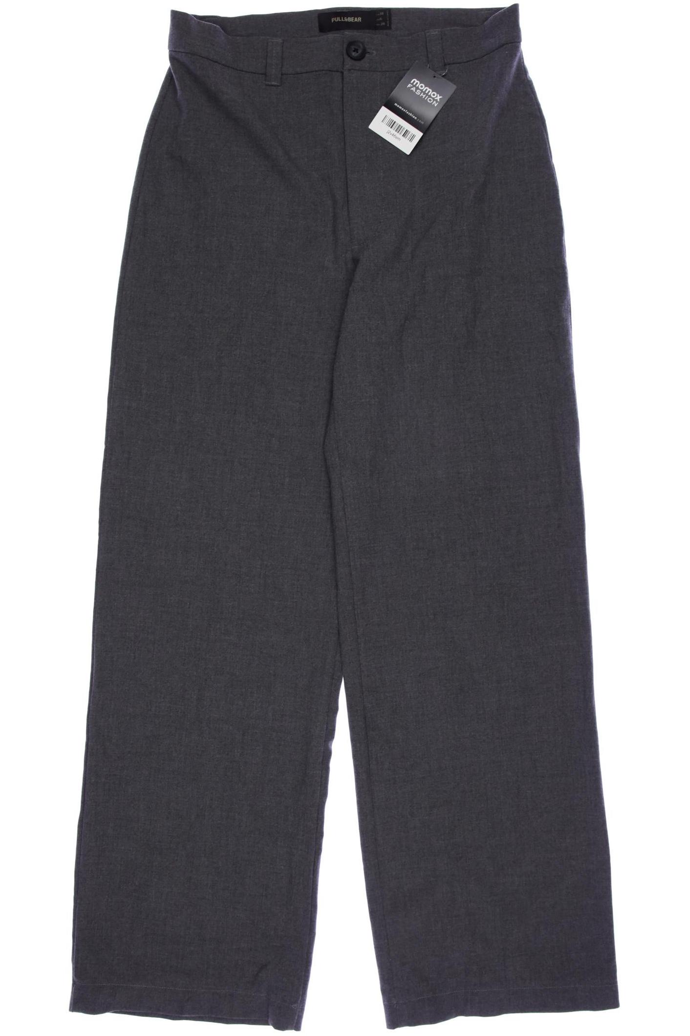 Thumbnail - Pull &amp; Bear Damen Stoffhose, grau, Gr. 38