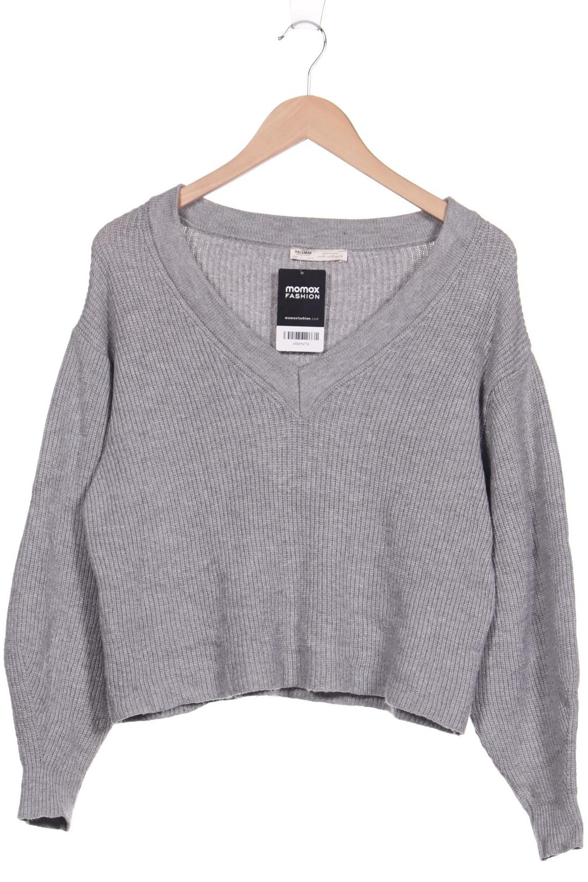 

Pull & Bear Damen Pullover, grau