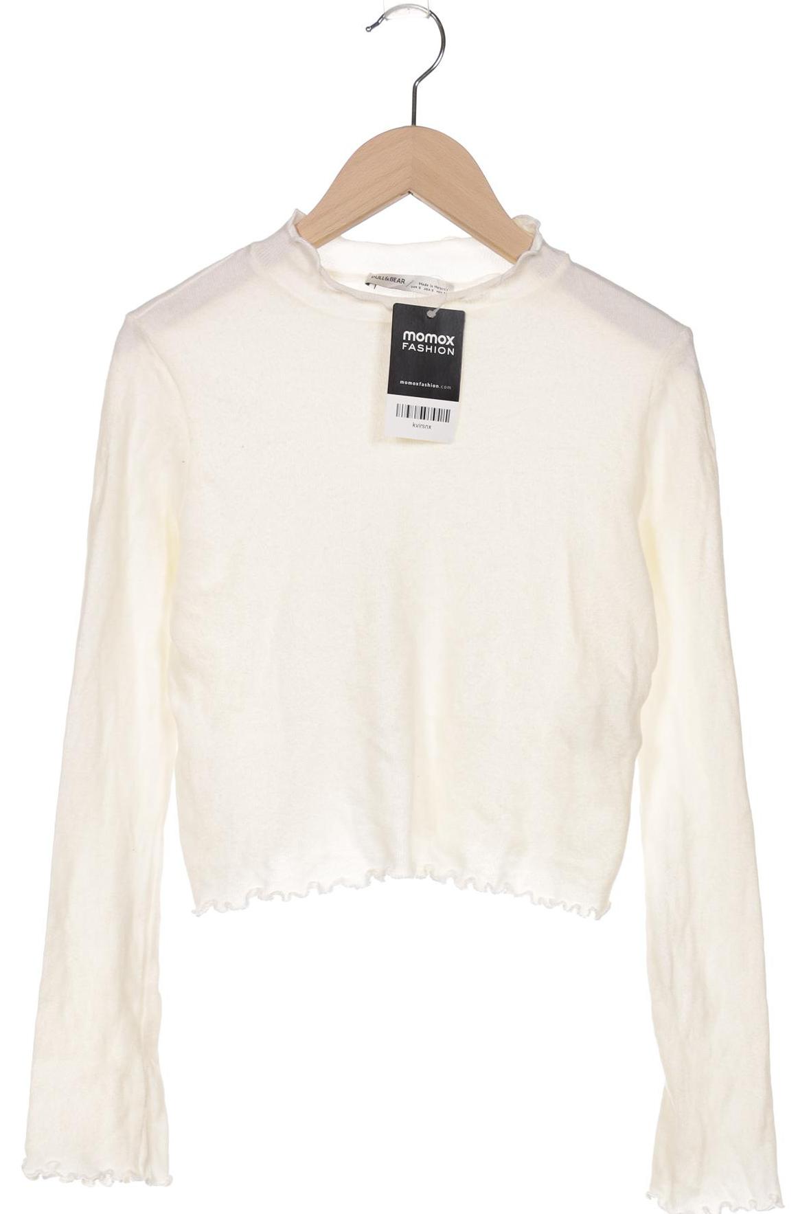 

Pull & Bear Damen Pullover, cremeweiß, Gr. 36
