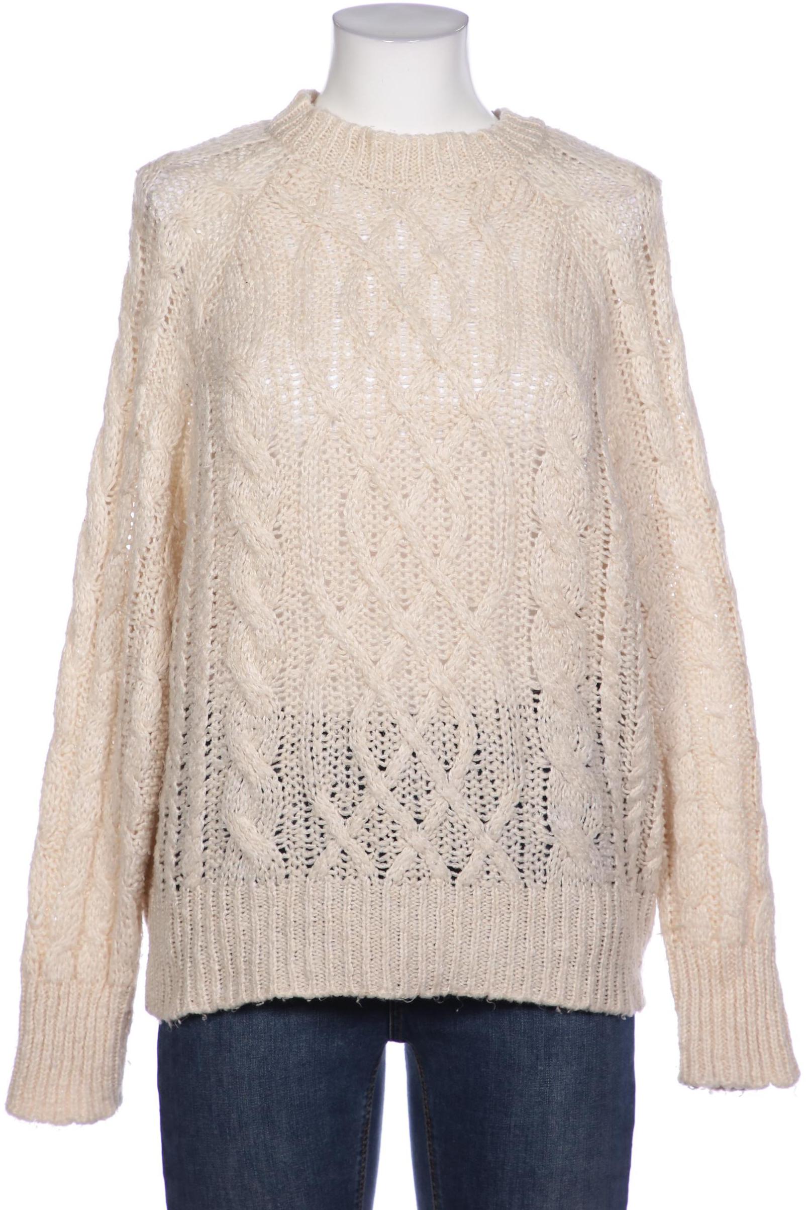 

Pull & Bear Damen Pullover, cremeweiß, Gr. 36