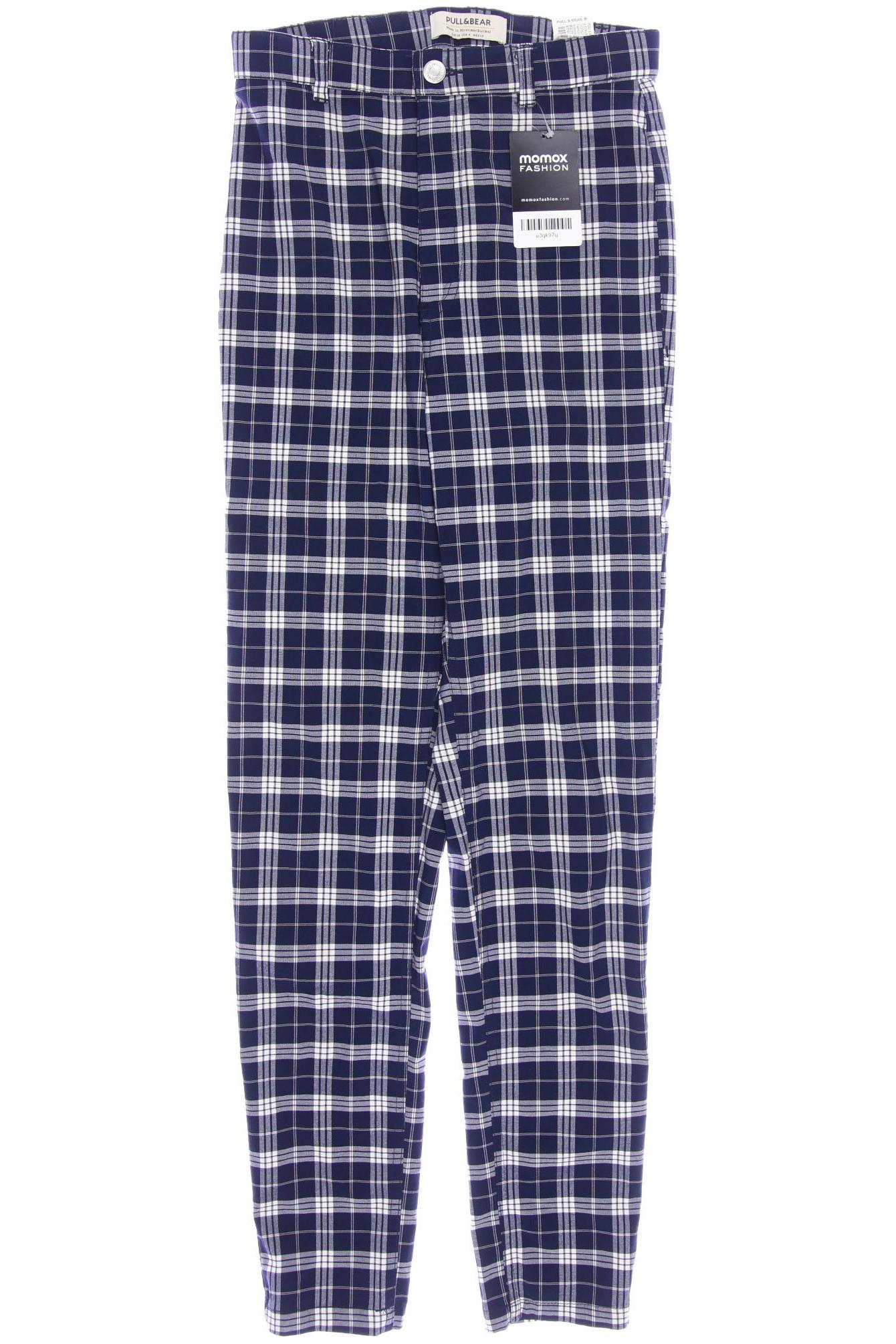 

Pull & Bear Damen Stoffhose, marineblau