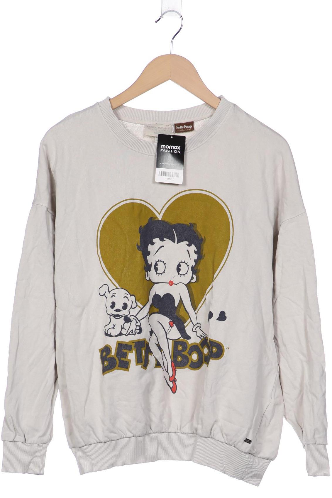 

Pull & Bear Damen Sweatshirt, cremeweiß, Gr. 36