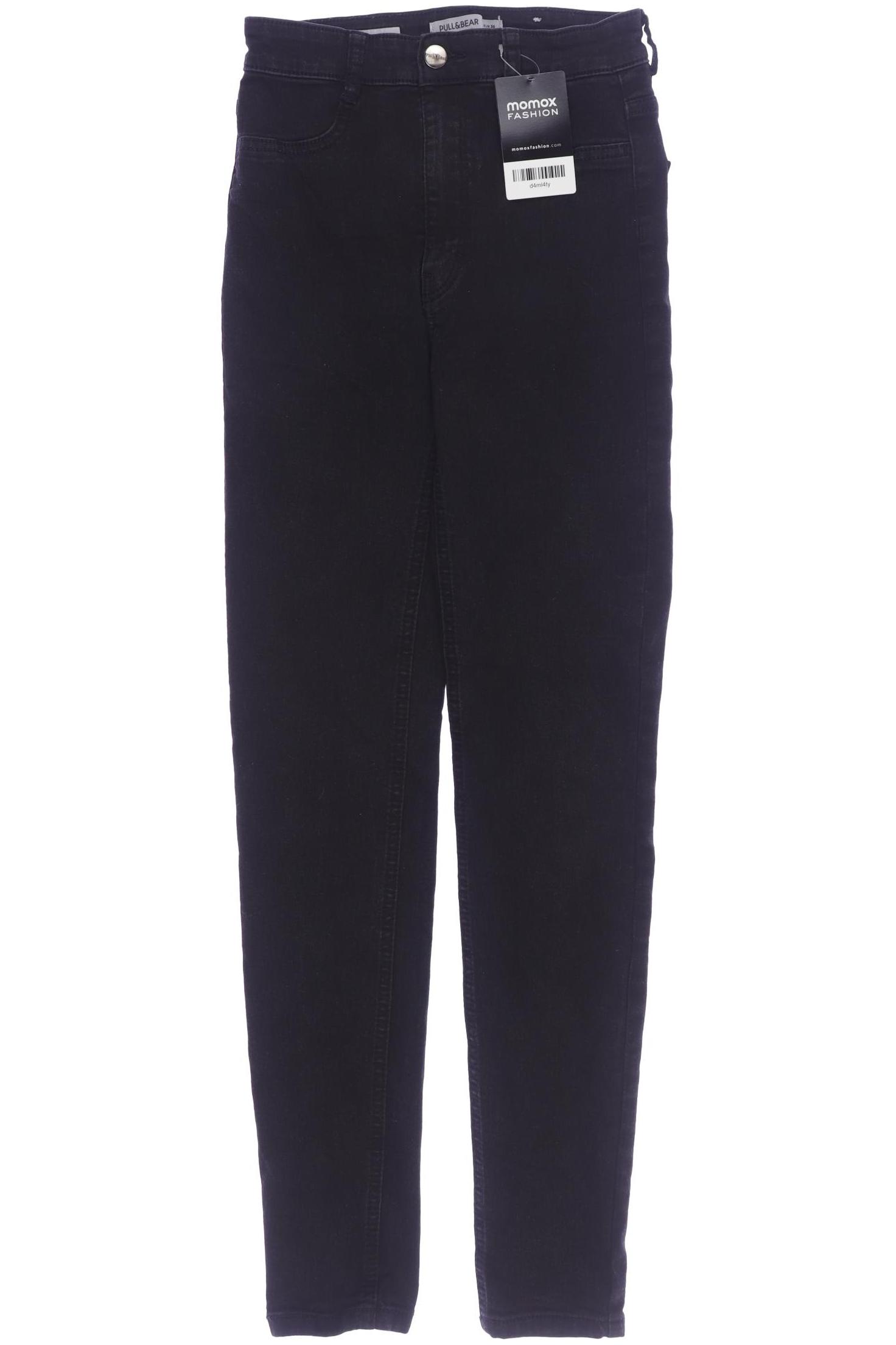 

Pull & Bear Damen Jeans, schwarz, Gr. 36