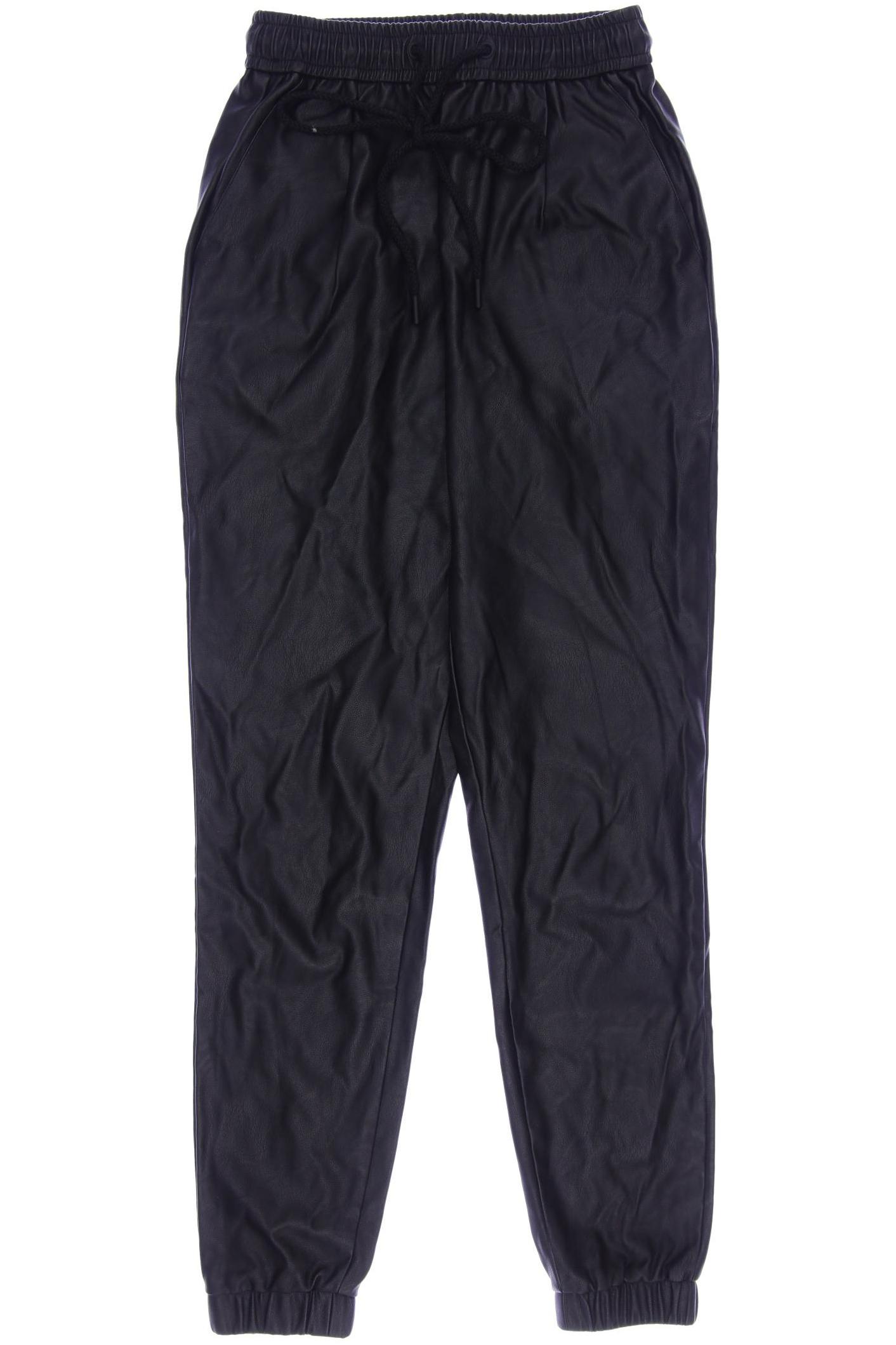 

Pull & Bear Damen Stoffhose, schwarz