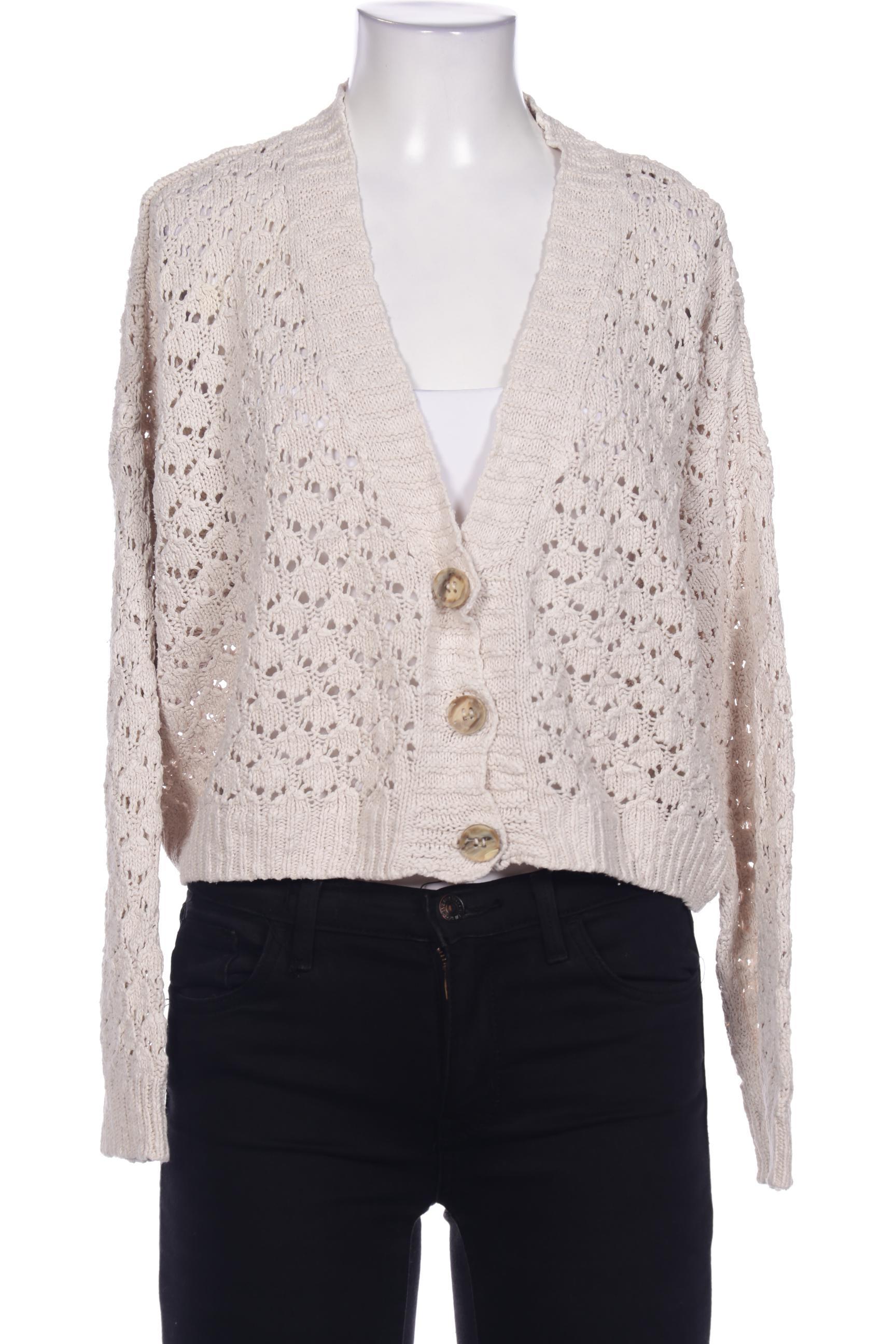 

Pull & Bear Damen Strickjacke, cremeweiß, Gr. 38
