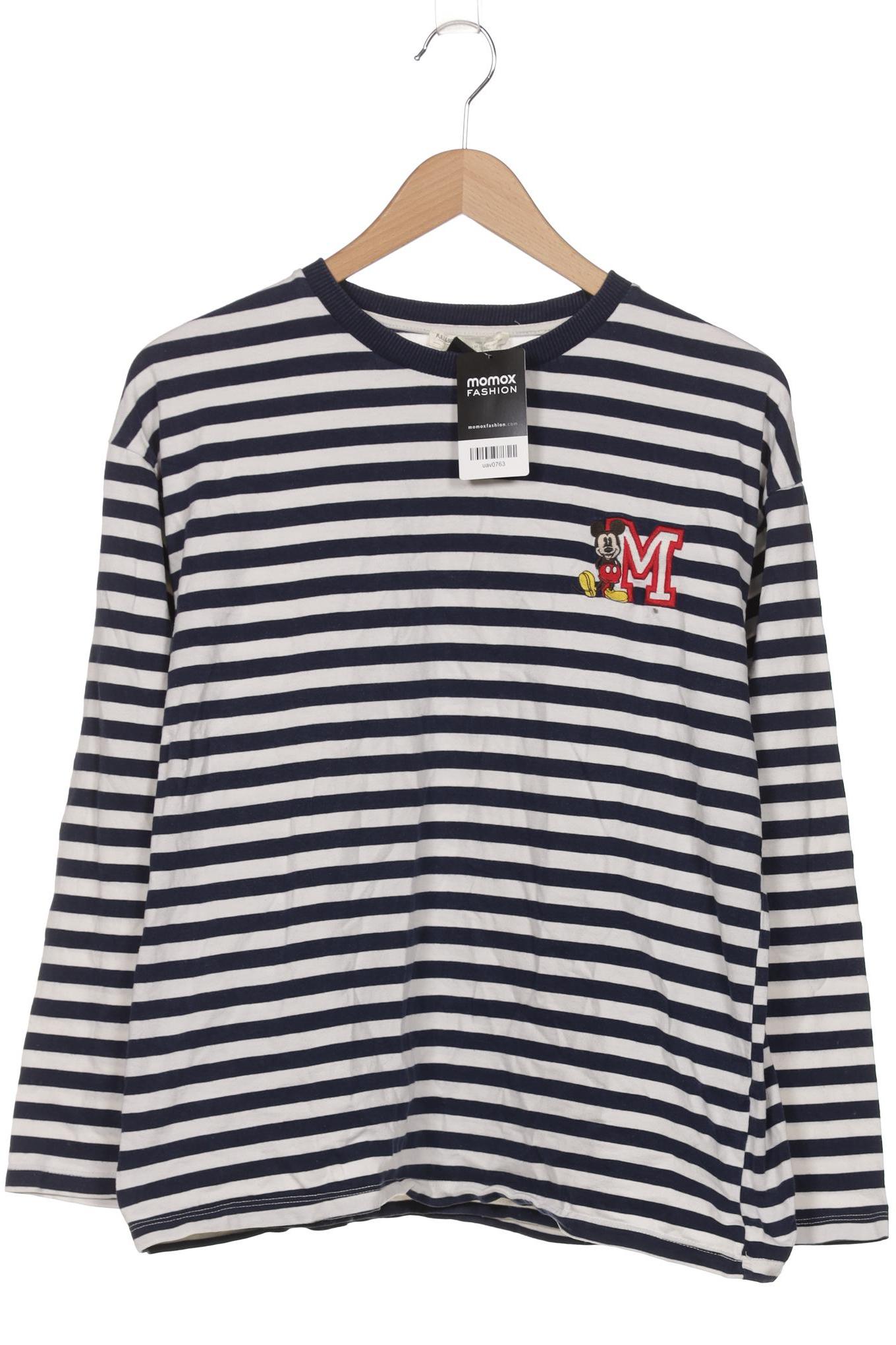 

Pull & Bear Damen Langarmshirt, marineblau, Gr. 38