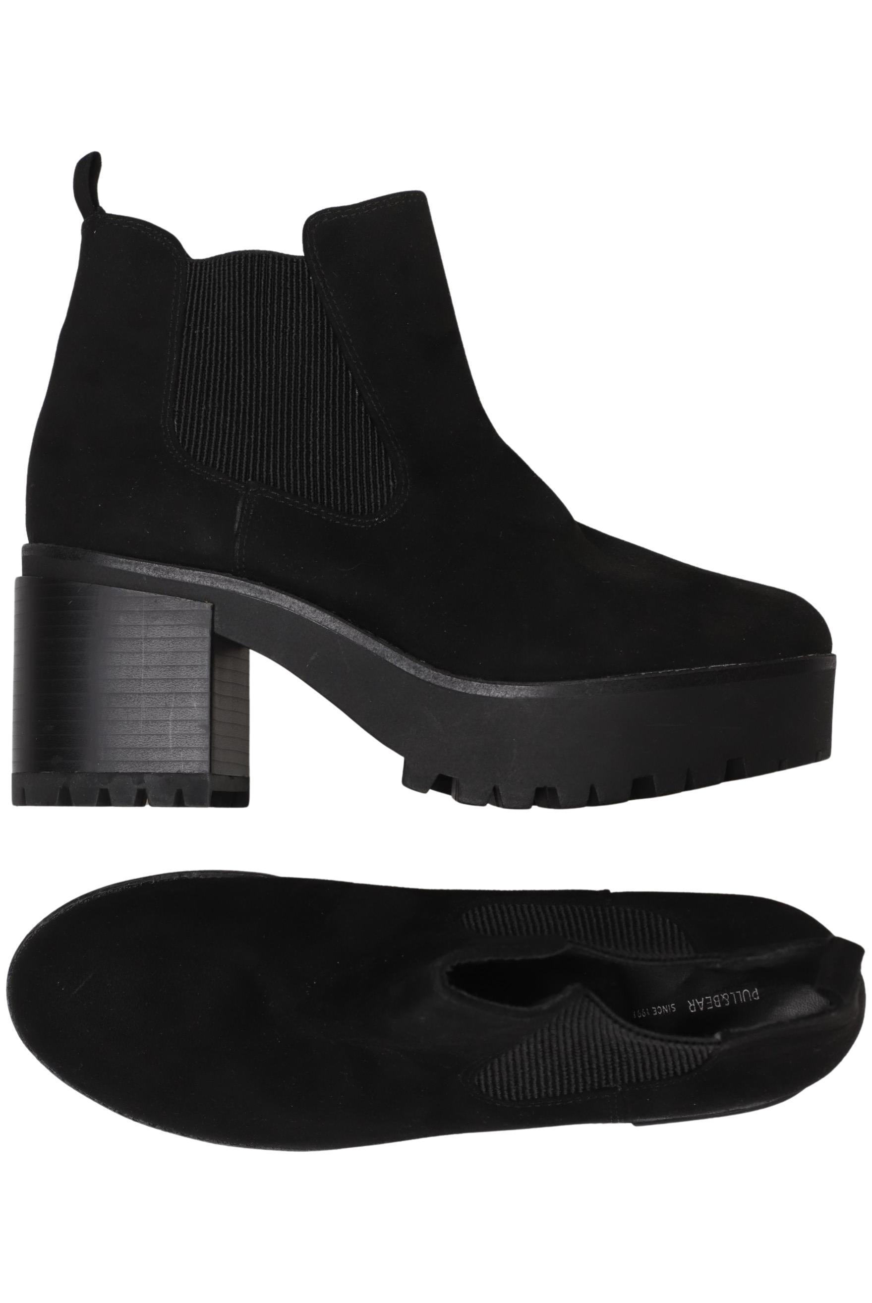 

Pull & Bear Damen Stiefelette, schwarz, Gr. 40