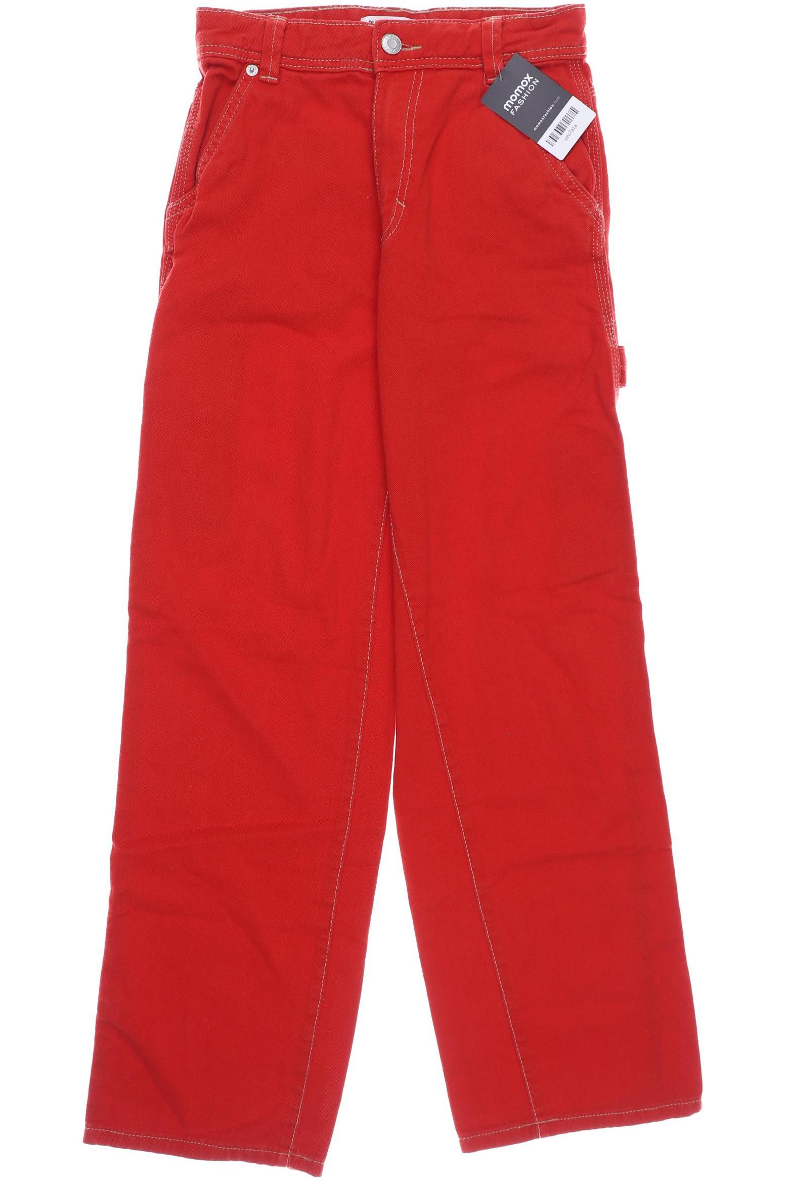 

Pull & Bear Damen Jeans, rot