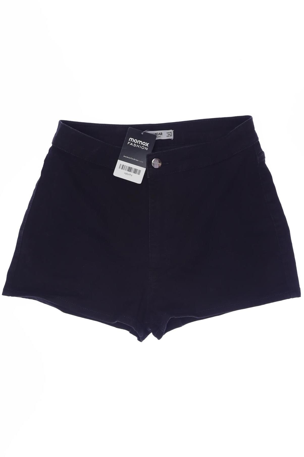 

Pull & Bear Damen Shorts, schwarz, Gr. 40