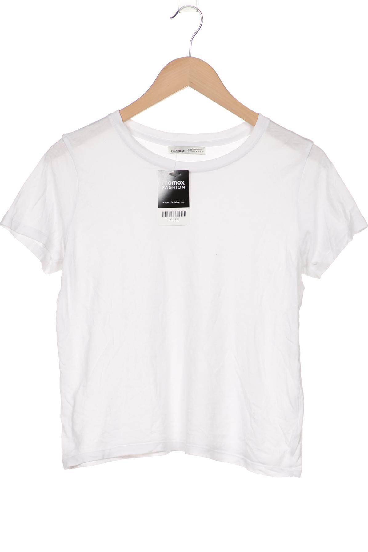 

Pull & Bear Damen T-Shirt, weiß