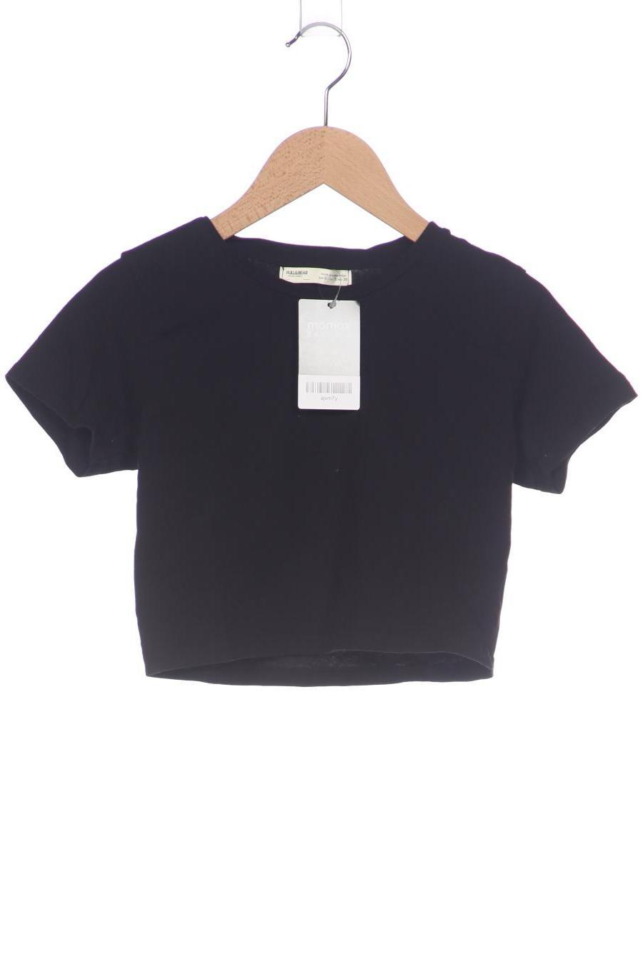 

Pull & Bear Damen T-Shirt, schwarz, Gr. 36