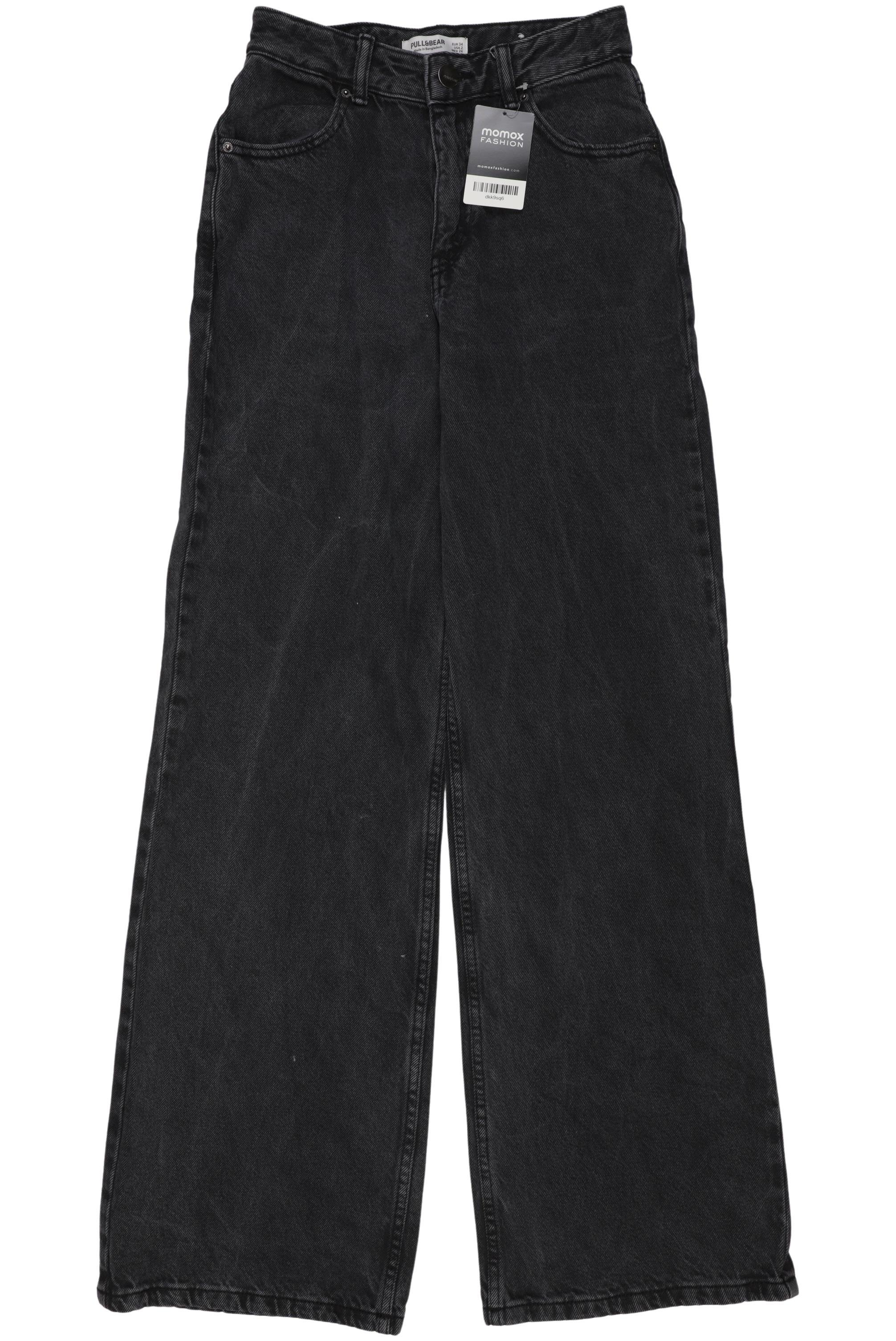 

Pull & Bear Damen Jeans, schwarz, Gr. 34