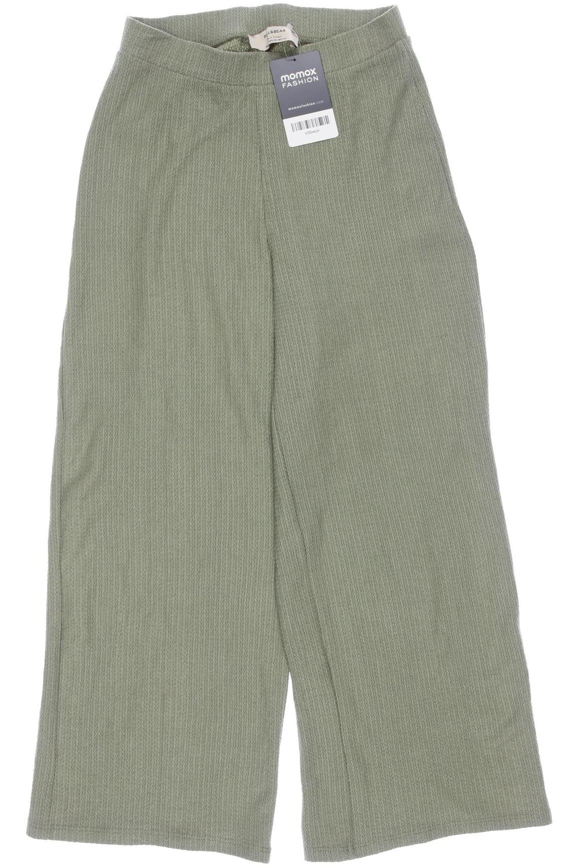 

Pull & Bear Damen Stoffhose, grün, Gr. 0