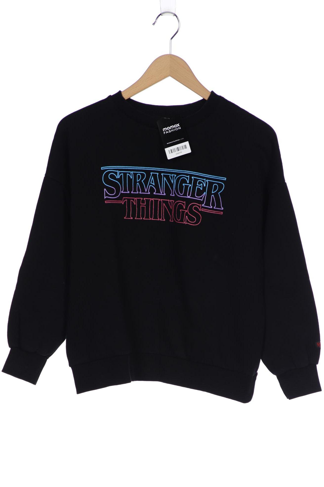 

Pull & Bear Damen Sweatshirt, schwarz