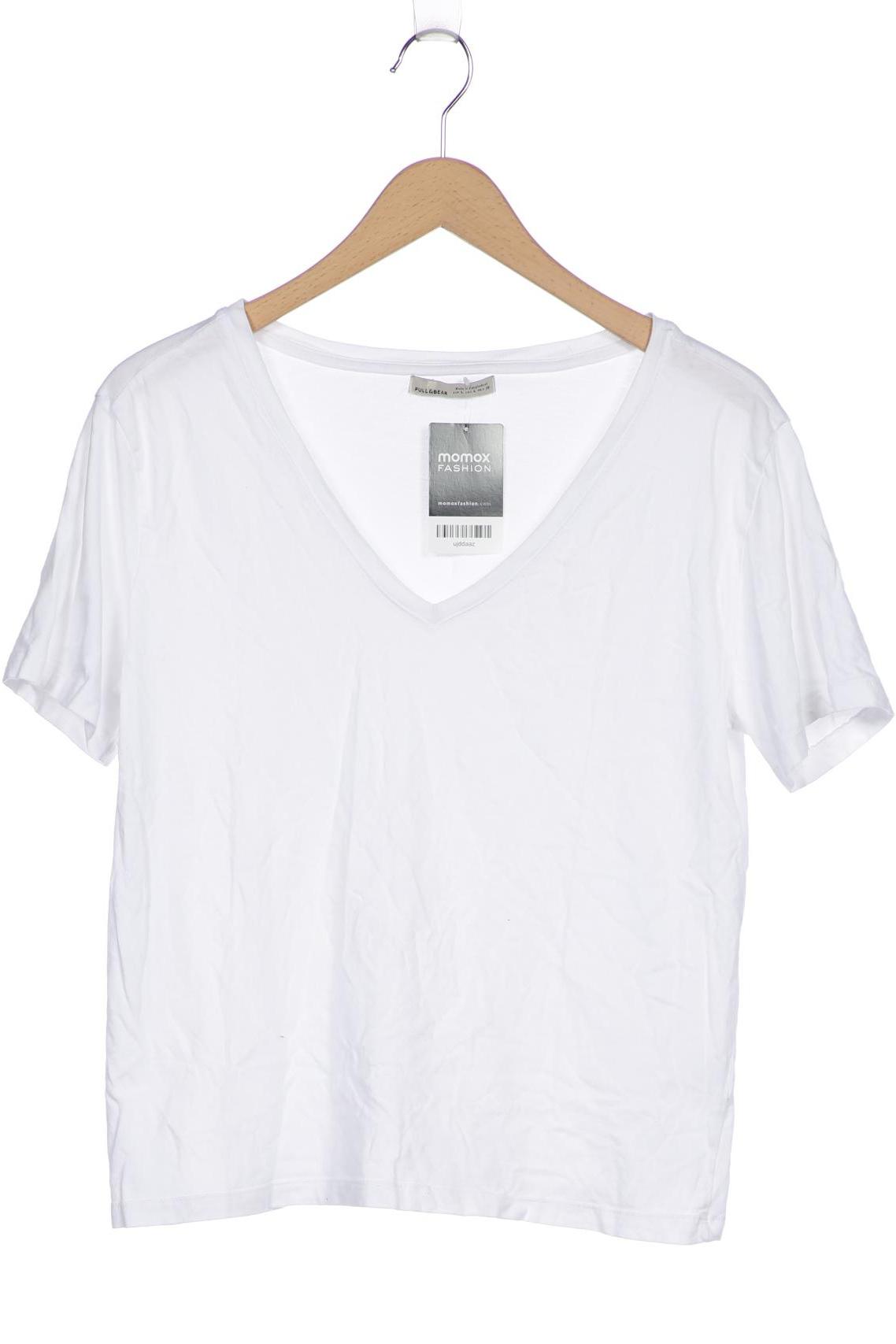 

Pull & Bear Damen T-Shirt, weiß