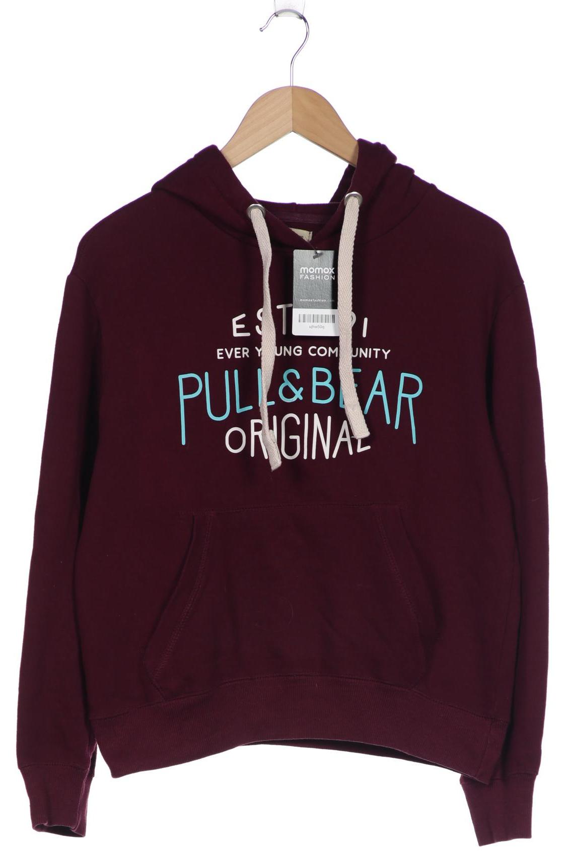 

Pull & Bear Damen Kapuzenpullover, bordeaux