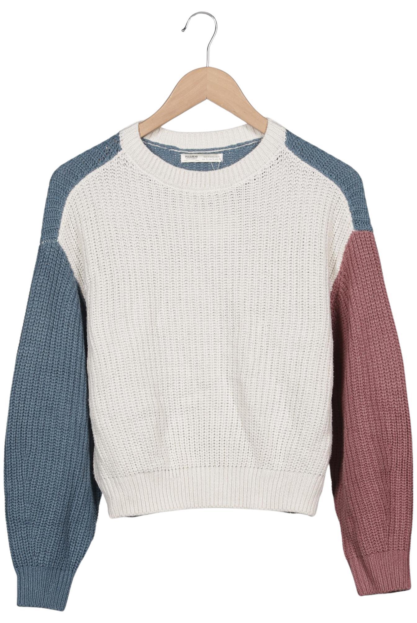 

Pull & Bear Damen Pullover, mehrfarbig, Gr. 36