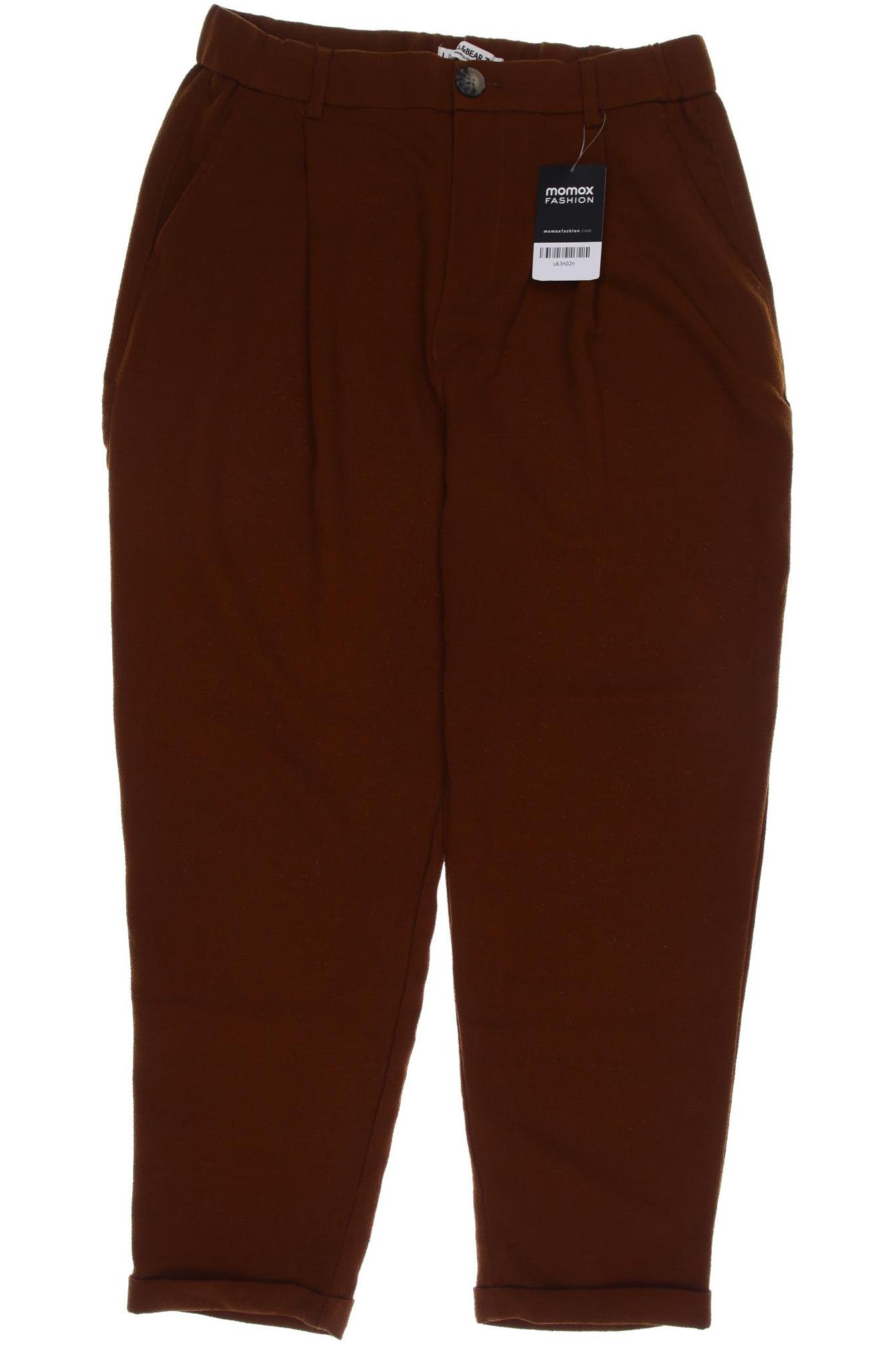 

Pull & Bear Damen Stoffhose, braun