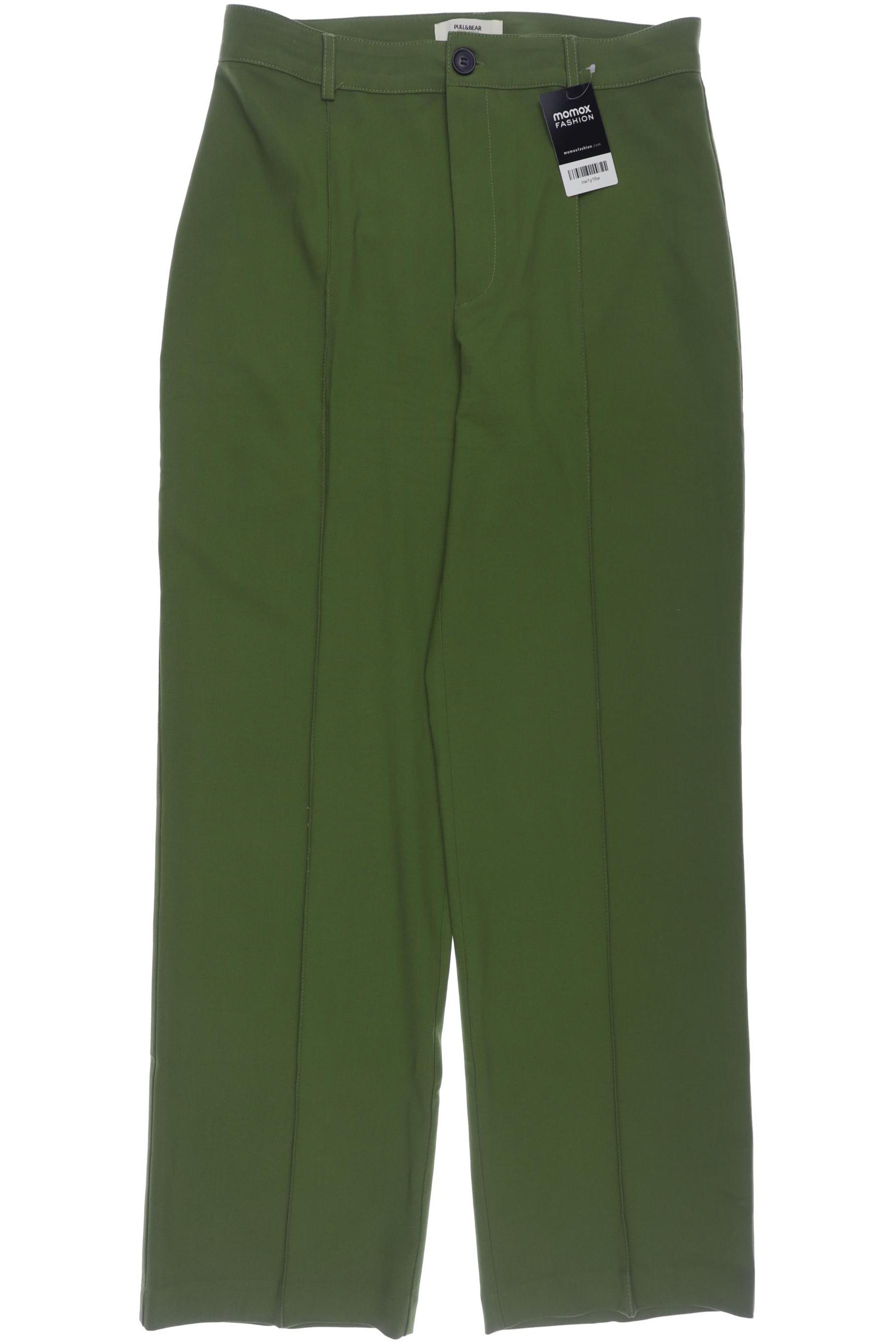 

Pull & Bear Damen Stoffhose, grün, Gr. 0