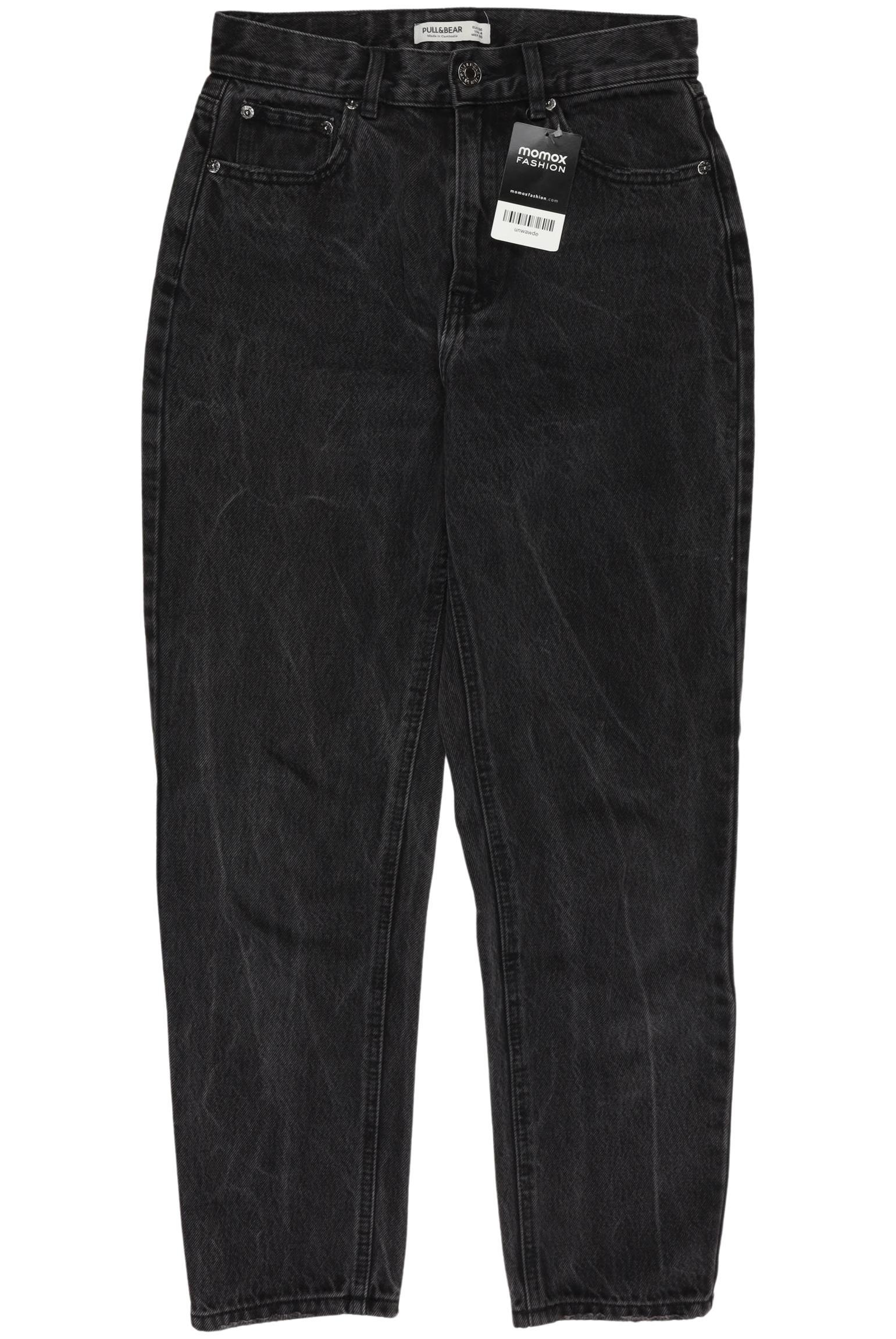 

Pull & Bear Damen Jeans, schwarz, Gr. 36