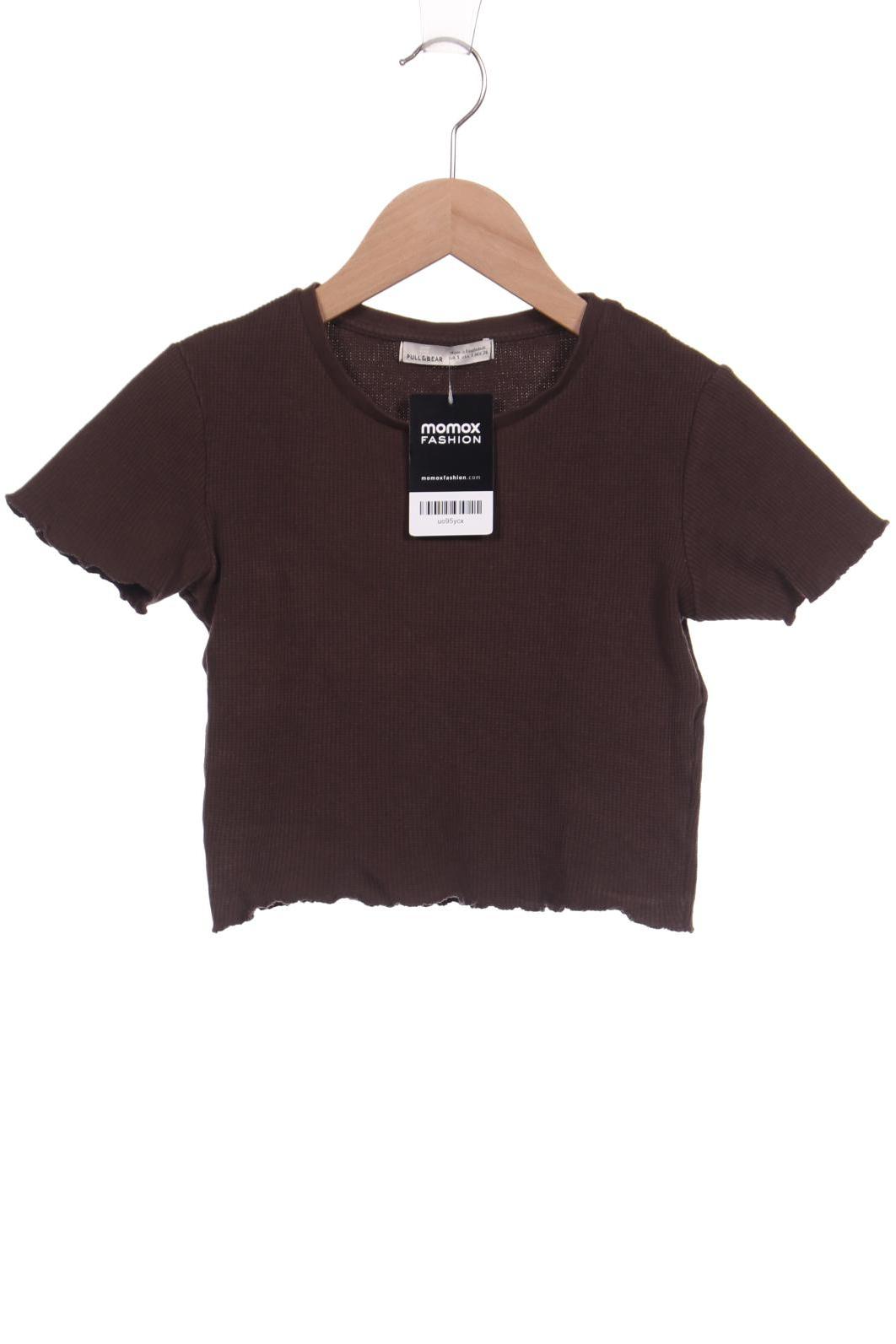 

Pull & Bear Damen T-Shirt, braun