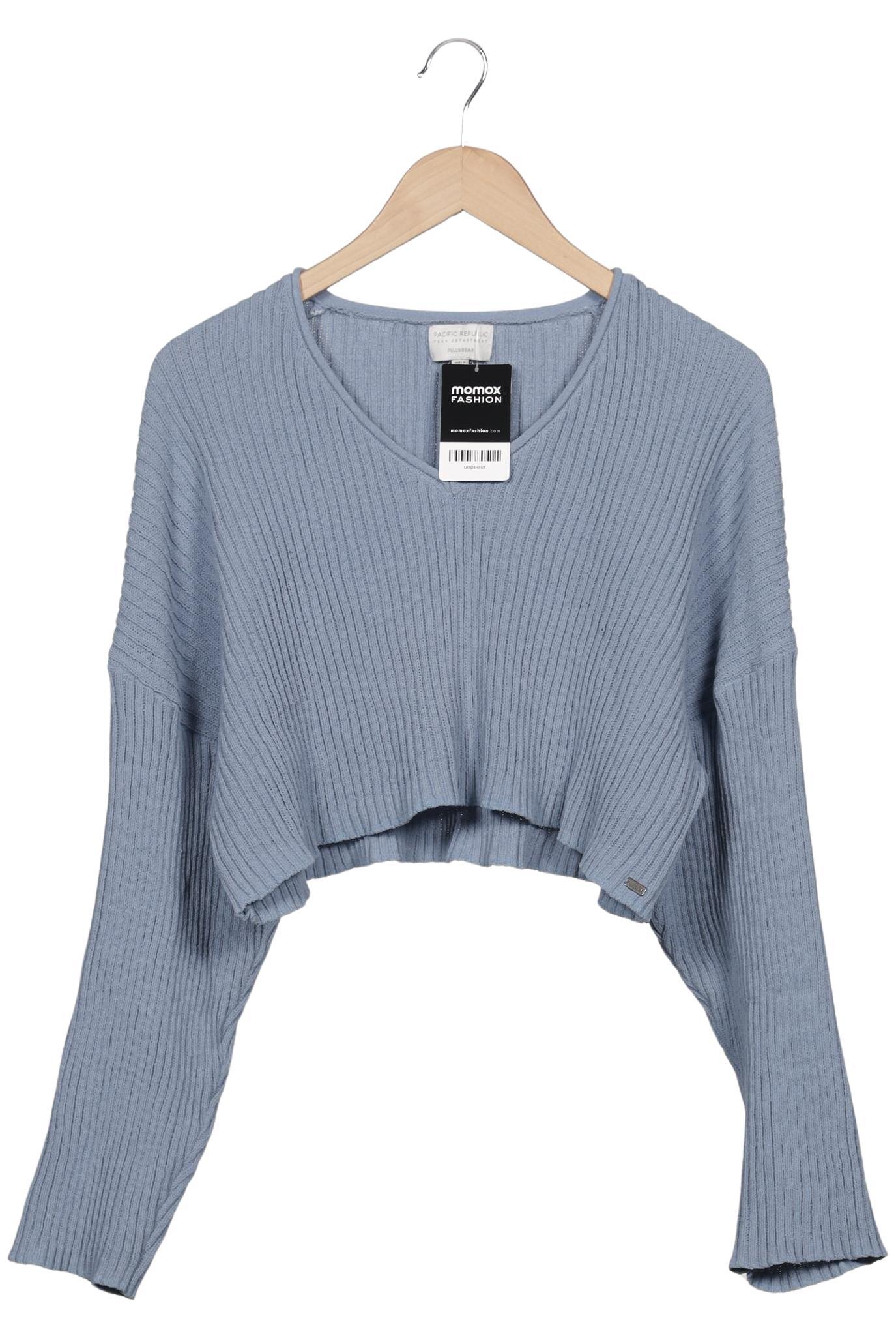 

Pull & Bear Damen Pullover, hellblau, Gr. 36