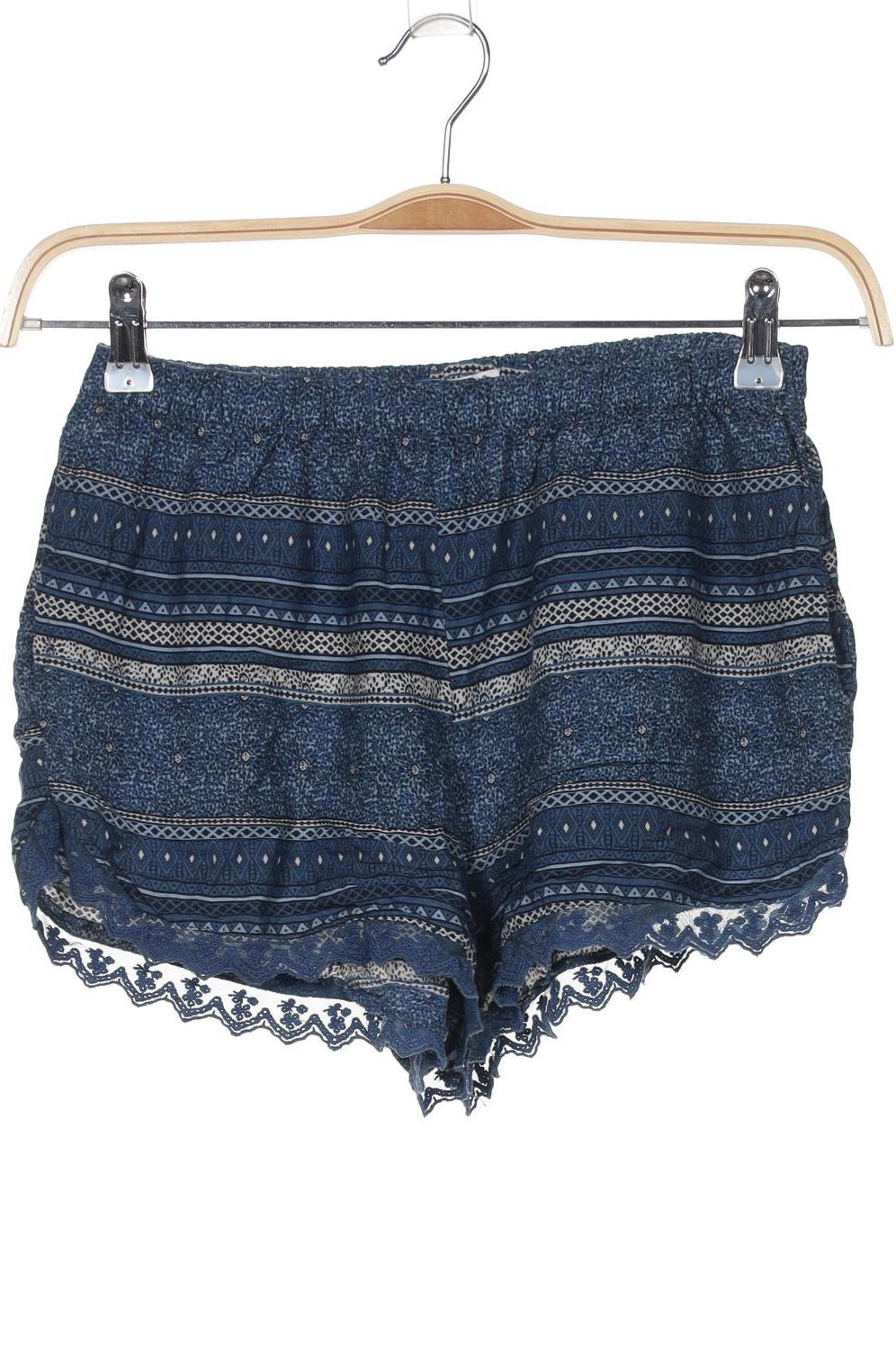 

Pull & Bear Damen Shorts, blau, Gr. 42