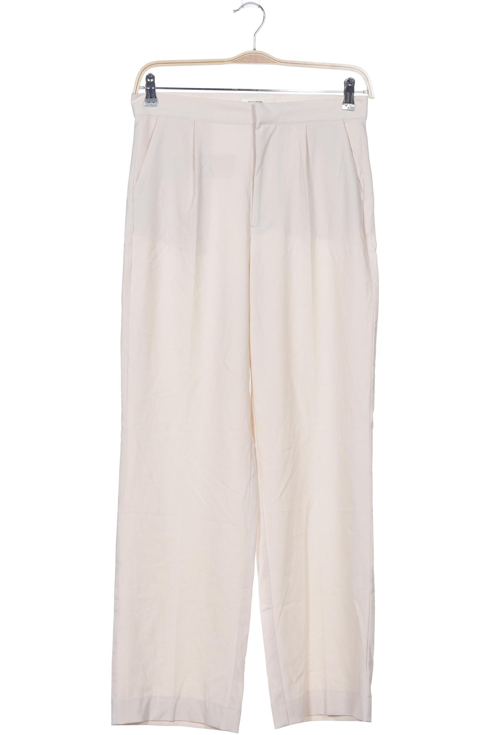 

Pull & Bear Damen Stoffhose, cremeweiß, Gr. 0