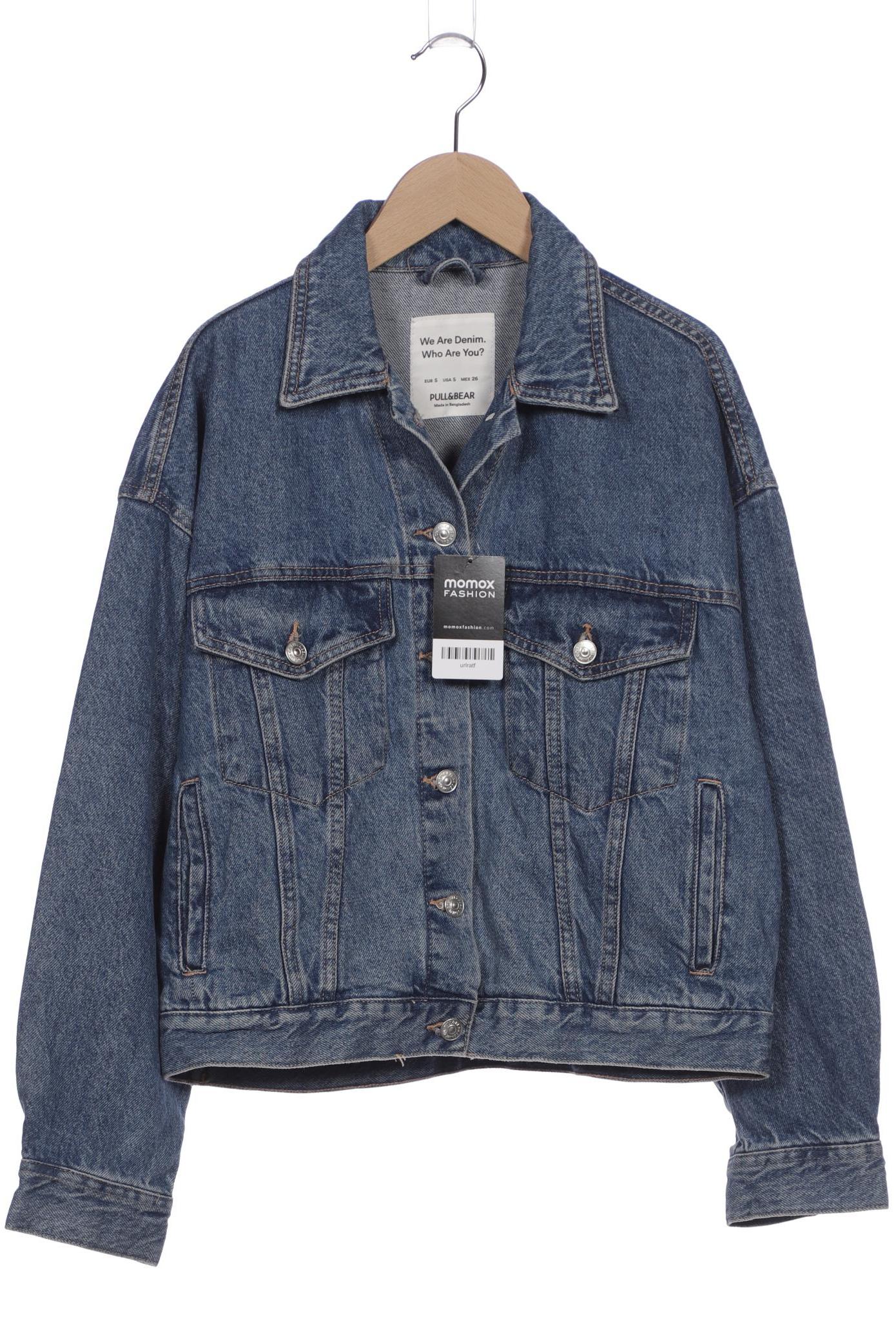 

Pull & Bear Damen Jacke, blau, Gr. 36