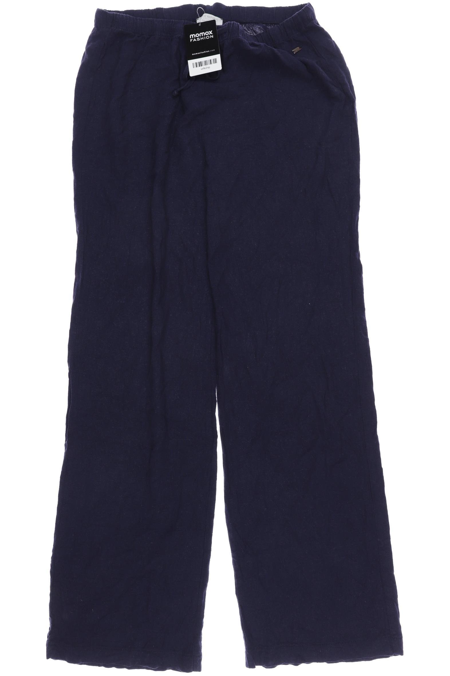 

Pull & Bear Damen Stoffhose, marineblau, Gr. 0
