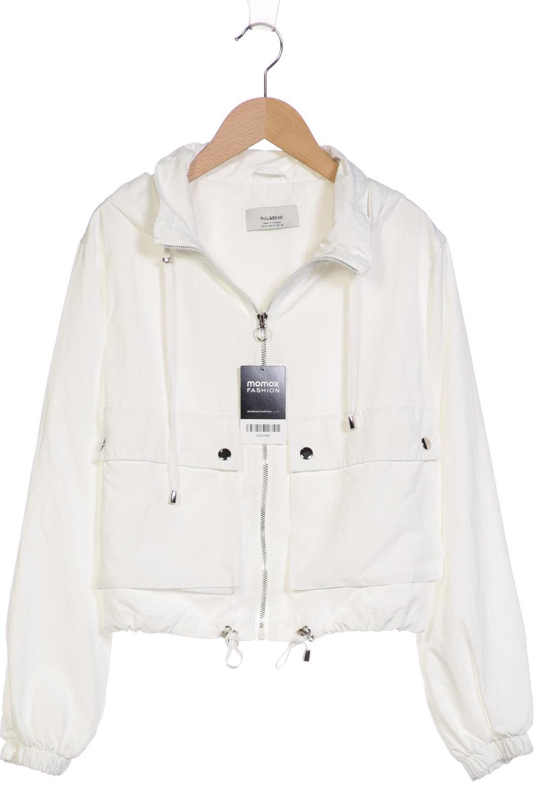 

Pull & Bear Damen Jacke, weiß, Gr. 36