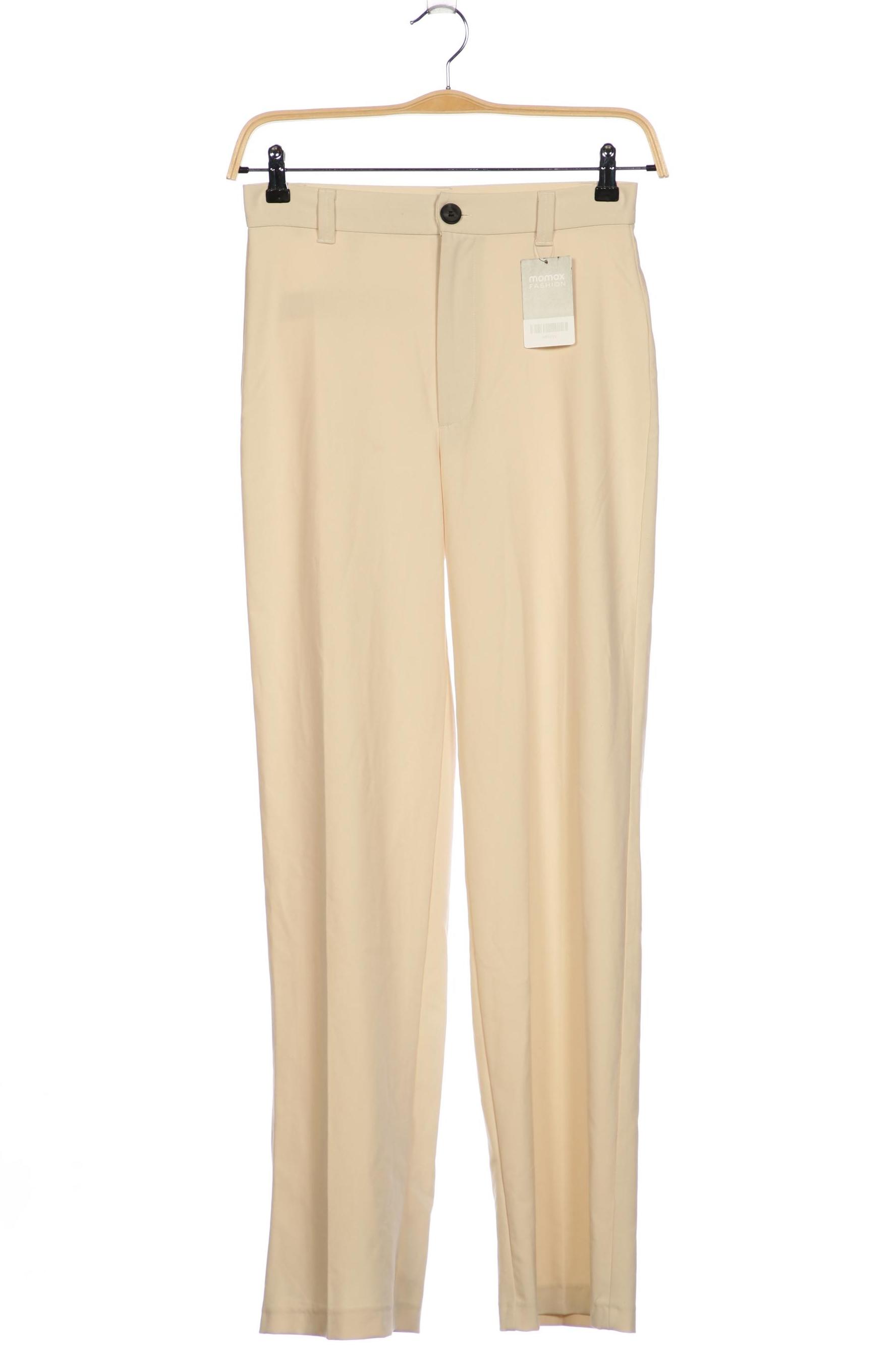 

Pull & Bear Damen Stoffhose, cremeweiß, Gr. 36