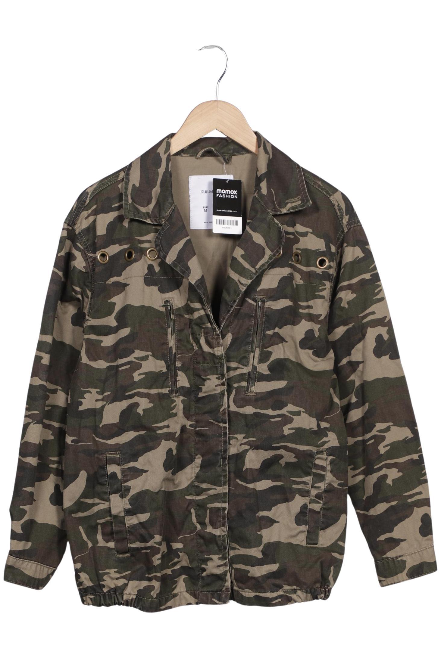 

Pull & Bear Damen Jacke, grün, Gr. 38
