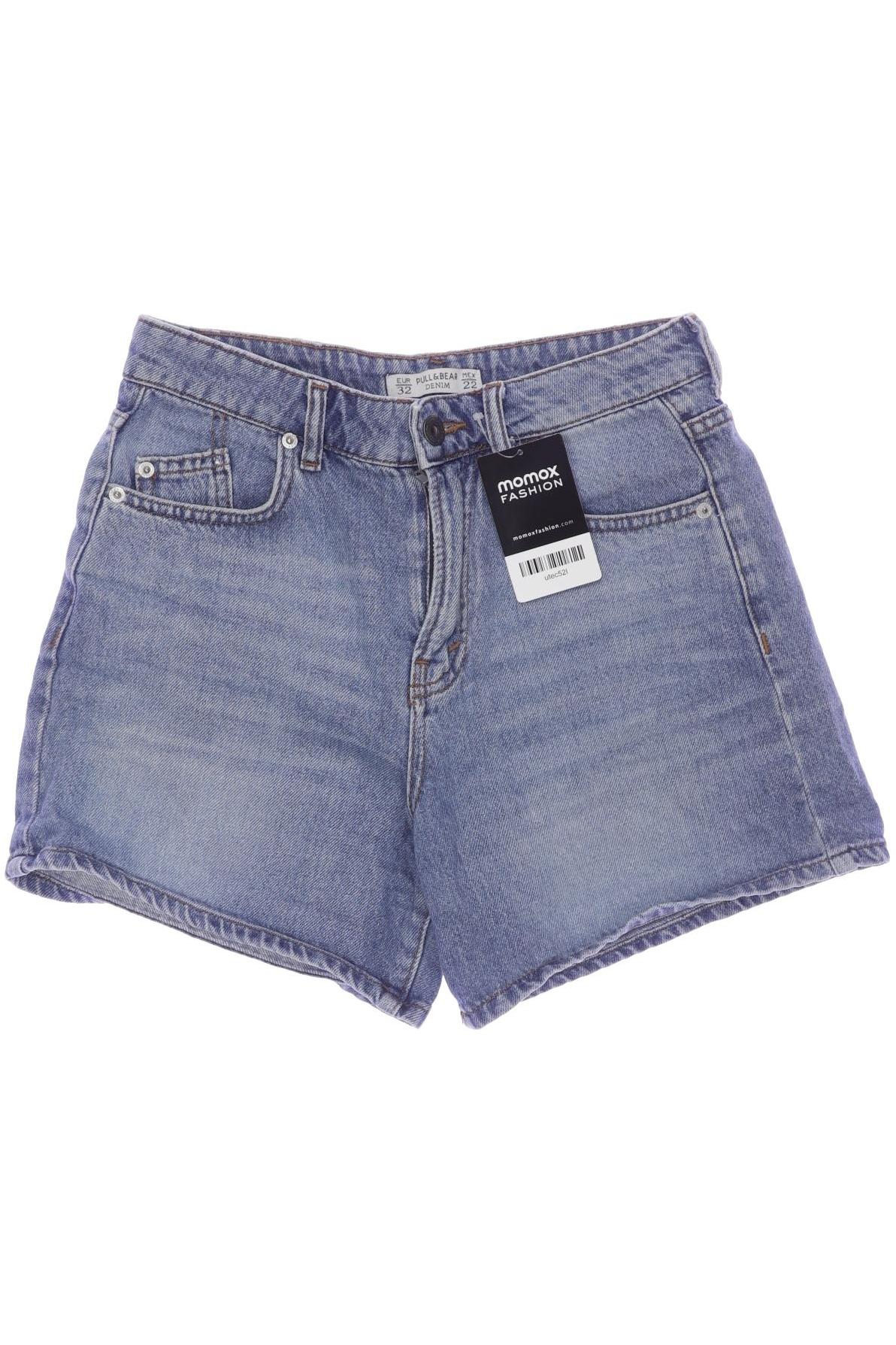 

Pull & Bear Damen Shorts, blau, Gr. 32