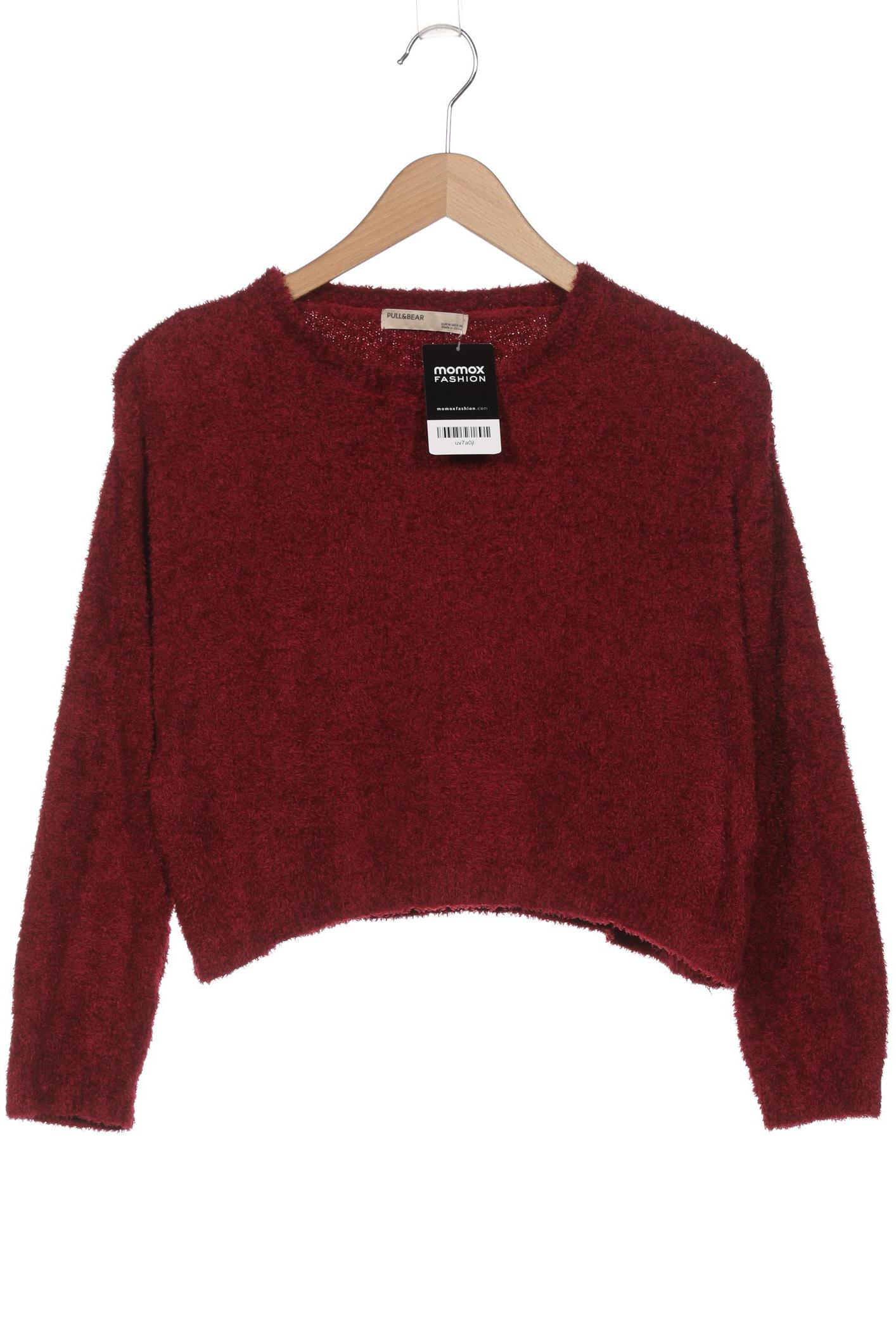 

Pull & Bear Damen Pullover, bordeaux, Gr. 38