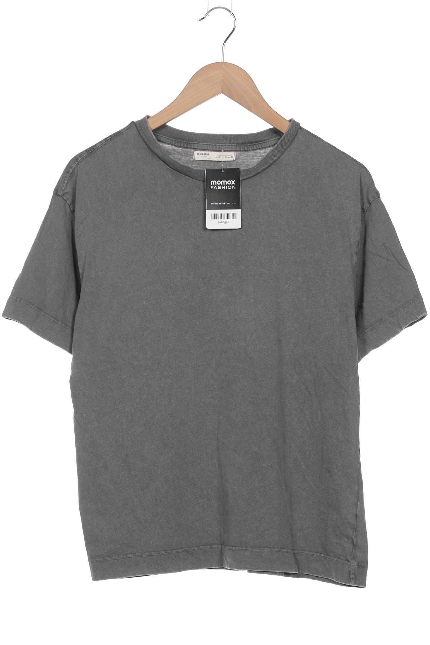 

Pull & Bear Damen T-Shirt, grau, Gr. 36