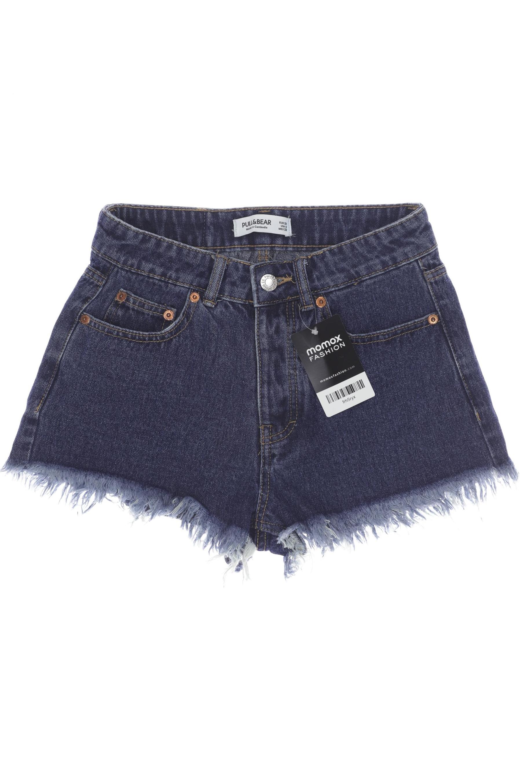 

Pull & Bear Damen Shorts, blau, Gr. 32