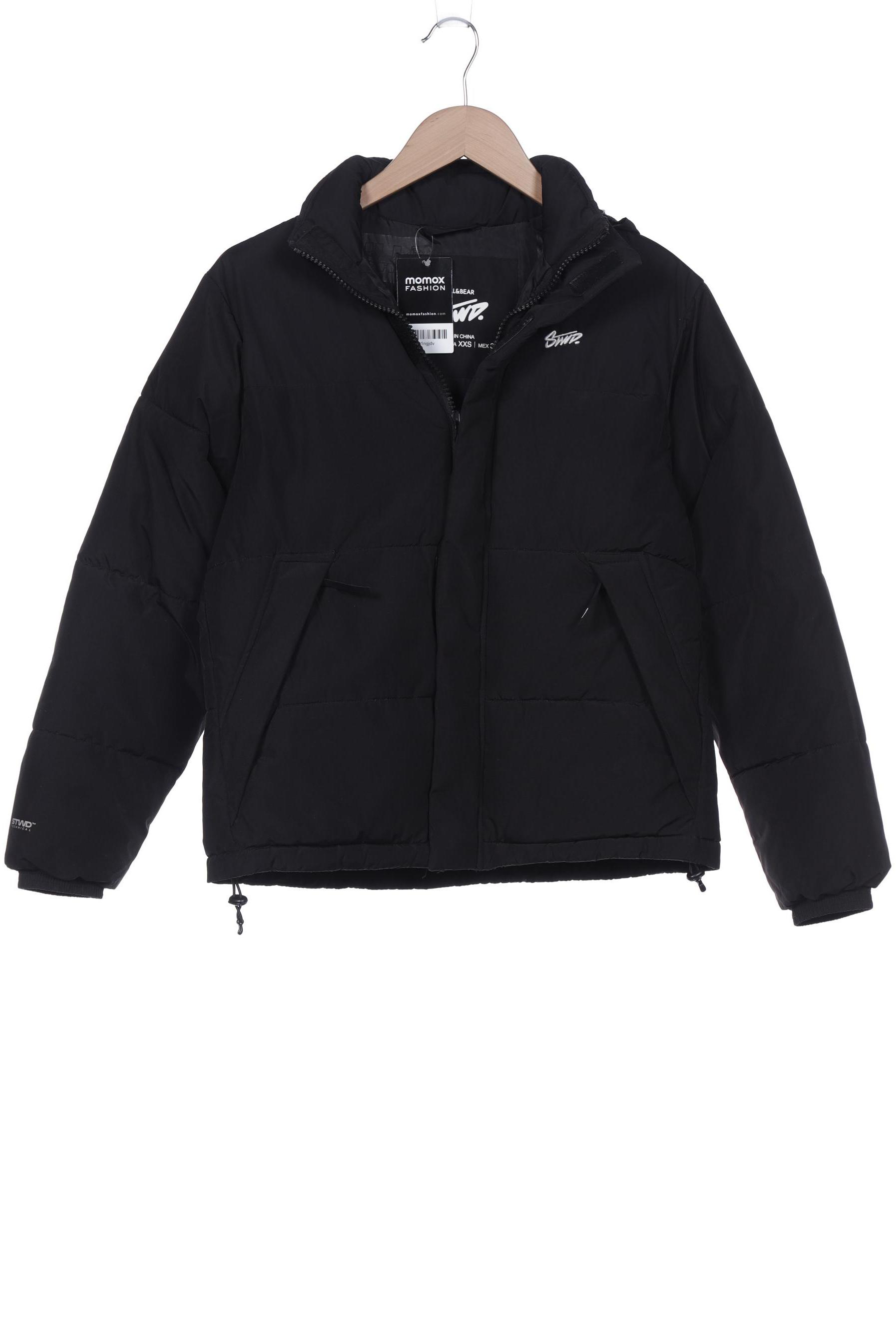 

Pull & Bear Damen Jacke, schwarz, Gr. 32