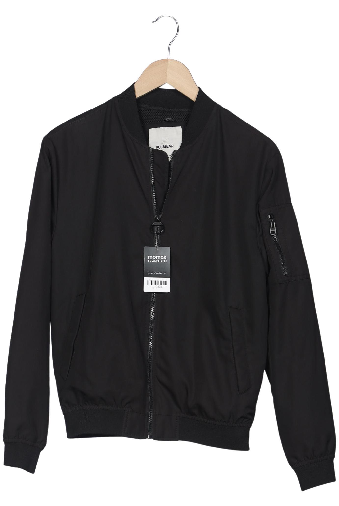 

Pull & Bear Damen Jacke, schwarz, Gr. 34