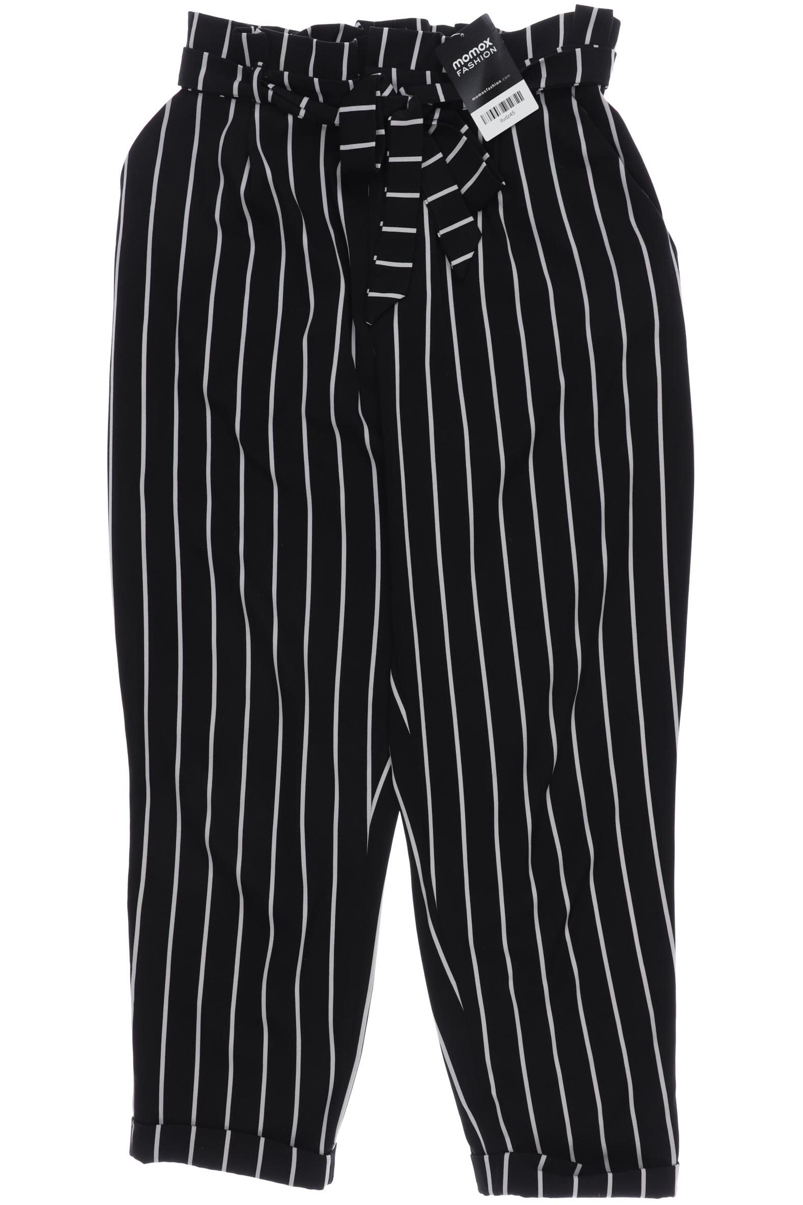 

Pull & Bear Damen Stoffhose, schwarz, Gr. 0