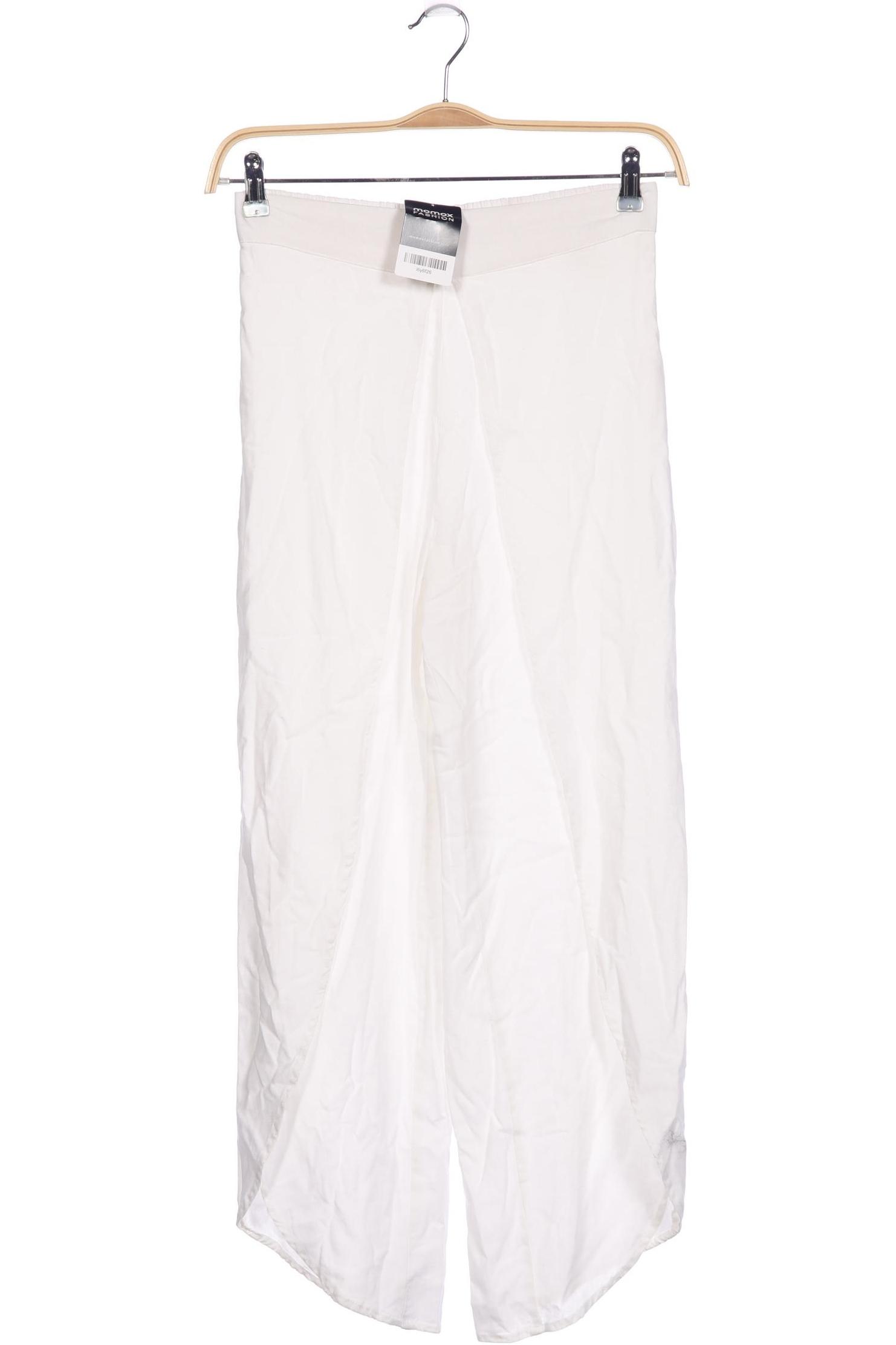 

Pull & Bear Damen Stoffhose, weiß, Gr. 0