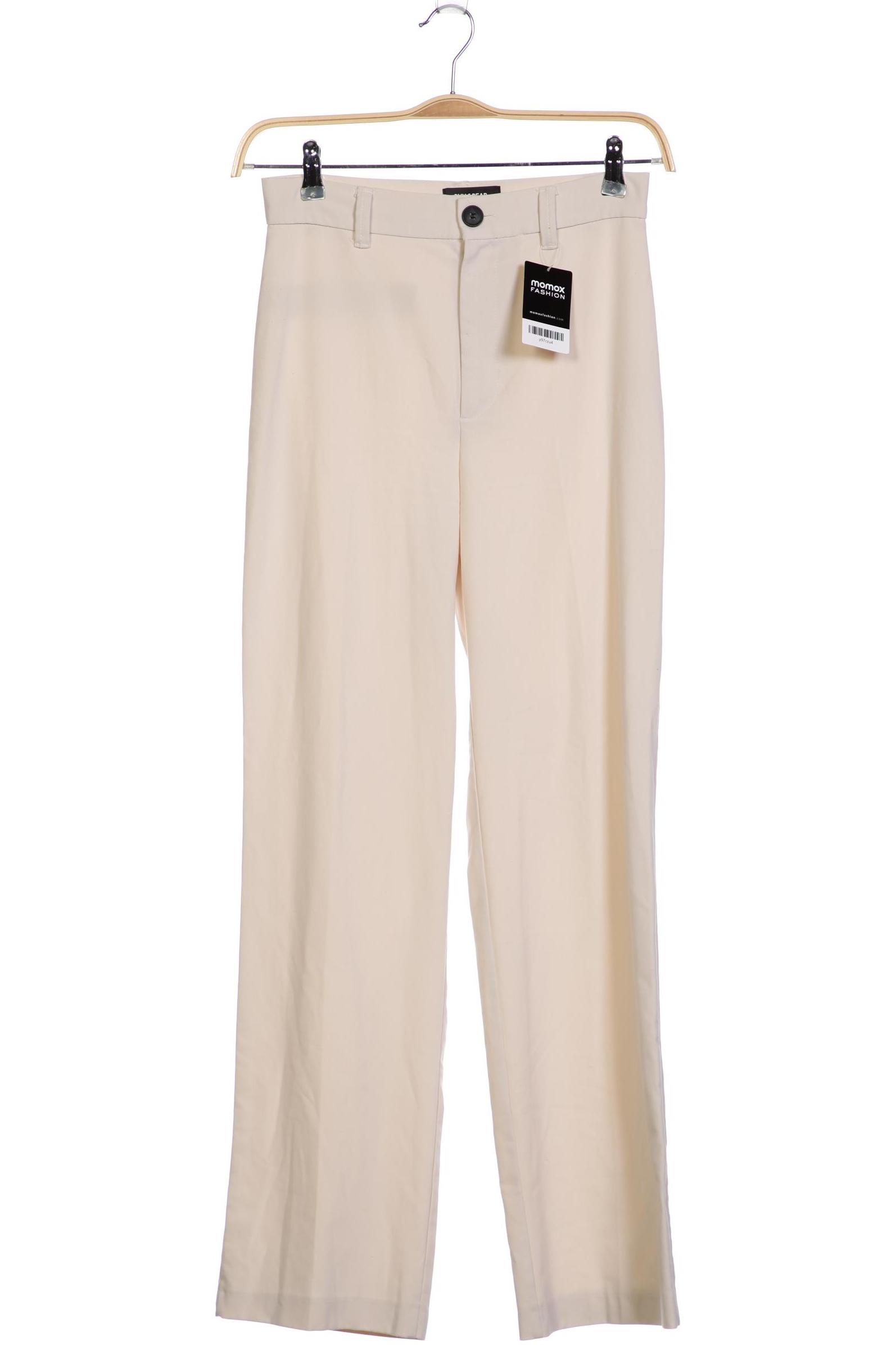 

Pull & Bear Damen Stoffhose, cremeweiß, Gr. 36