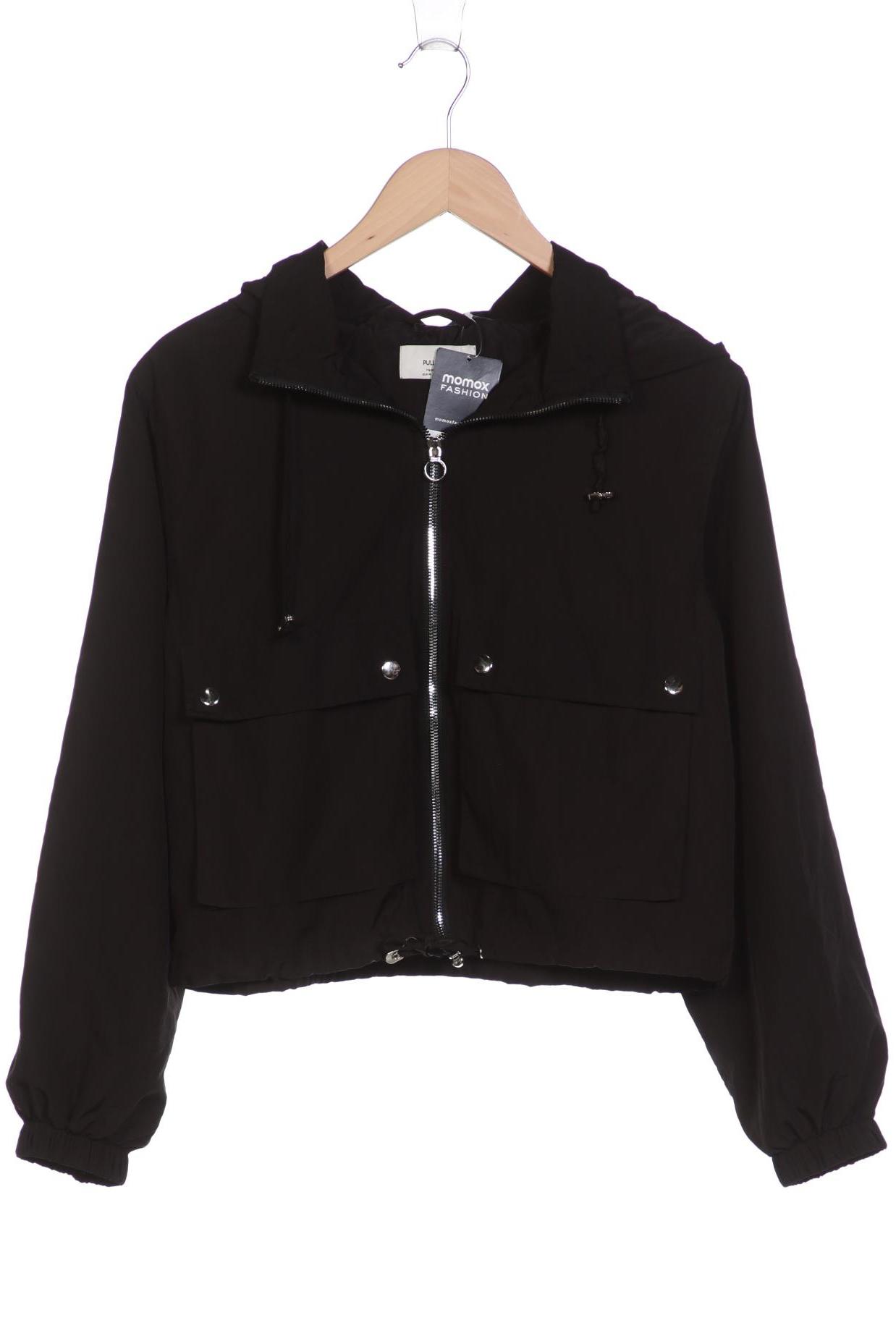 

Pull & Bear Damen Jacke, schwarz, Gr. 38