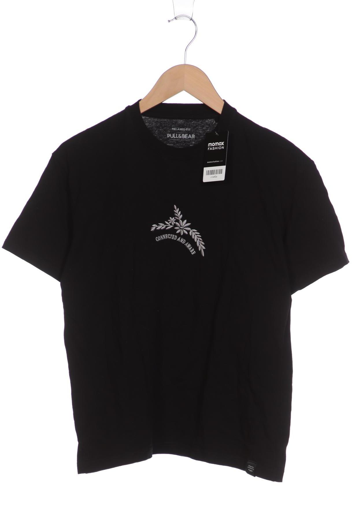 

Pull & Bear Damen T-Shirt, schwarz, Gr. 36