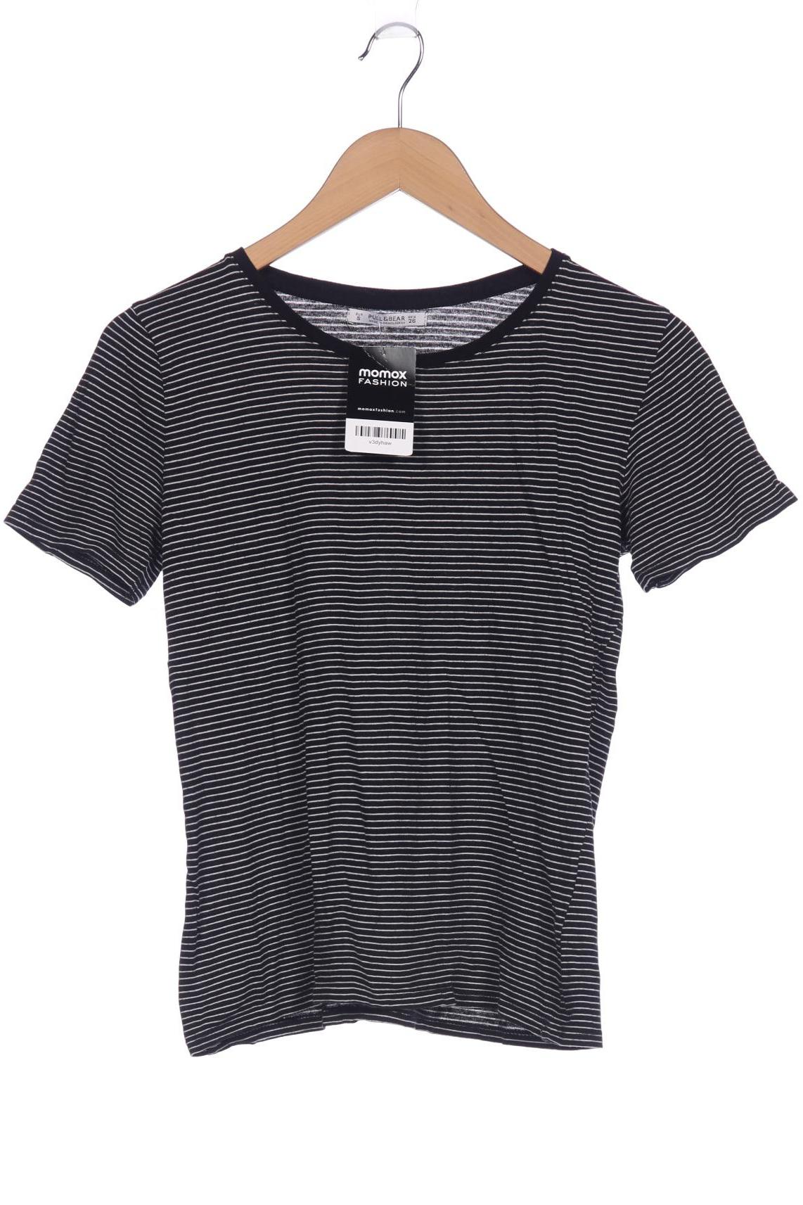 

Pull & Bear Damen T-Shirt, schwarz, Gr. 36