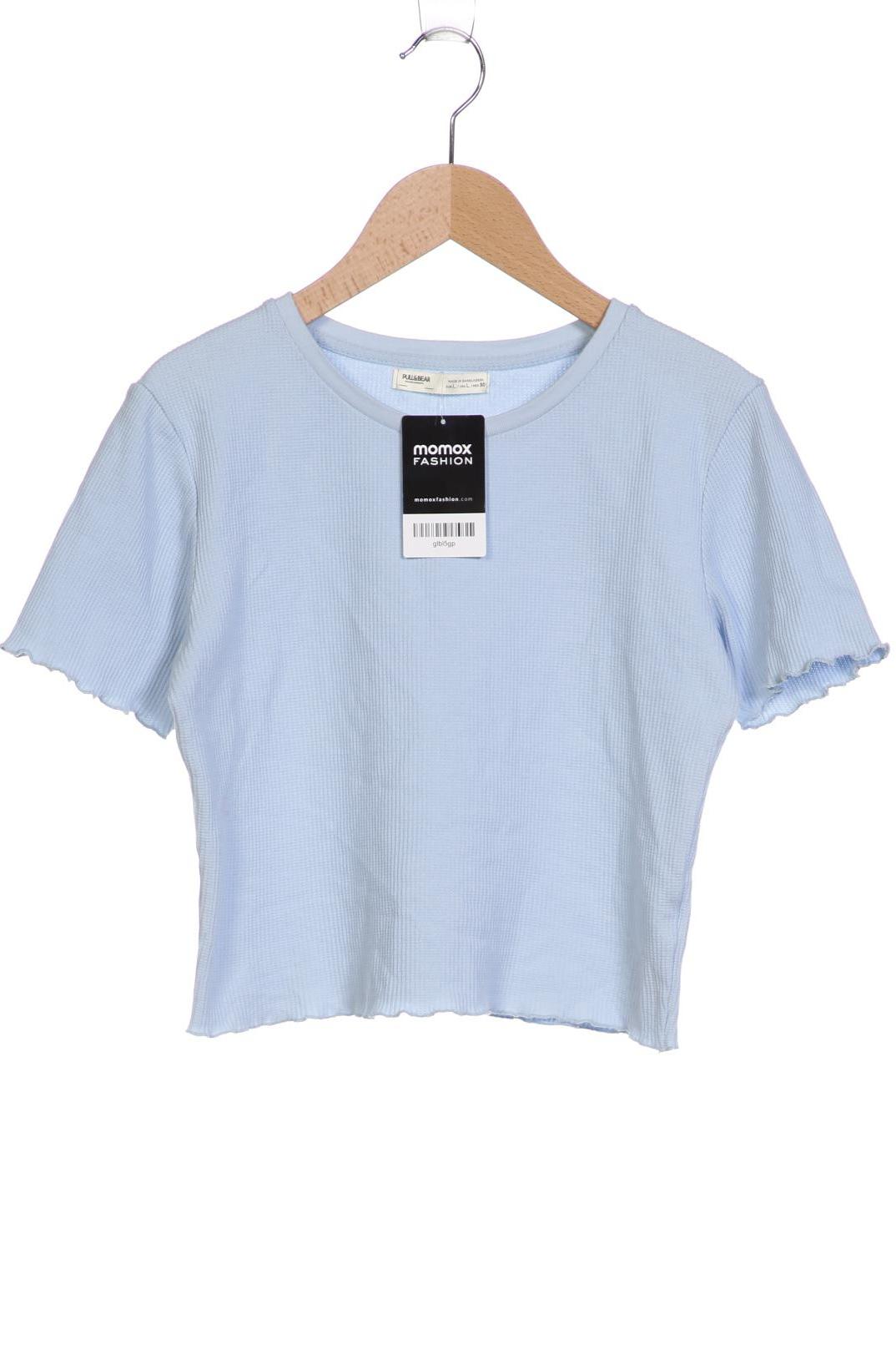 

Pull & Bear Damen T-Shirt, hellblau, Gr. 42
