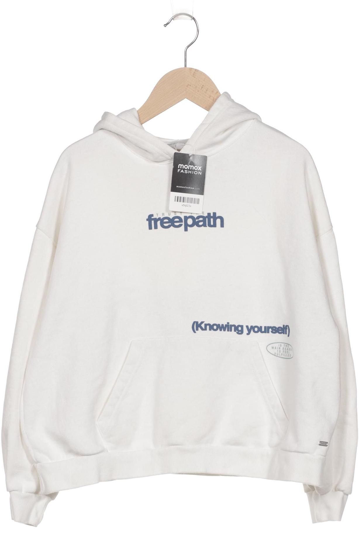 

Pull & Bear Damen Kapuzenpullover, weiß, Gr. 34